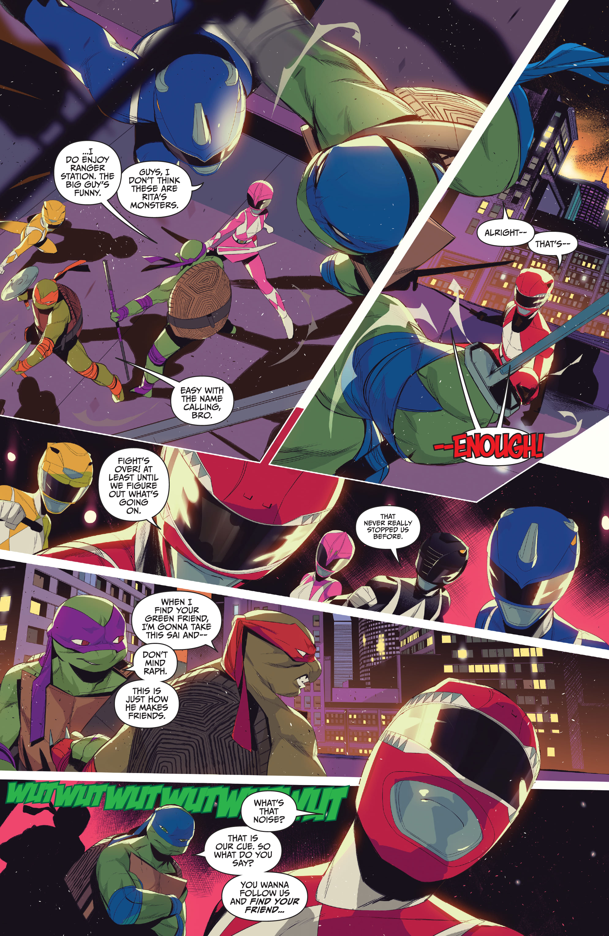 Mighty Morphin Power Rangers/Teenage Mutant Ninja Turtles (2019-): Chapter 2 - Page 4