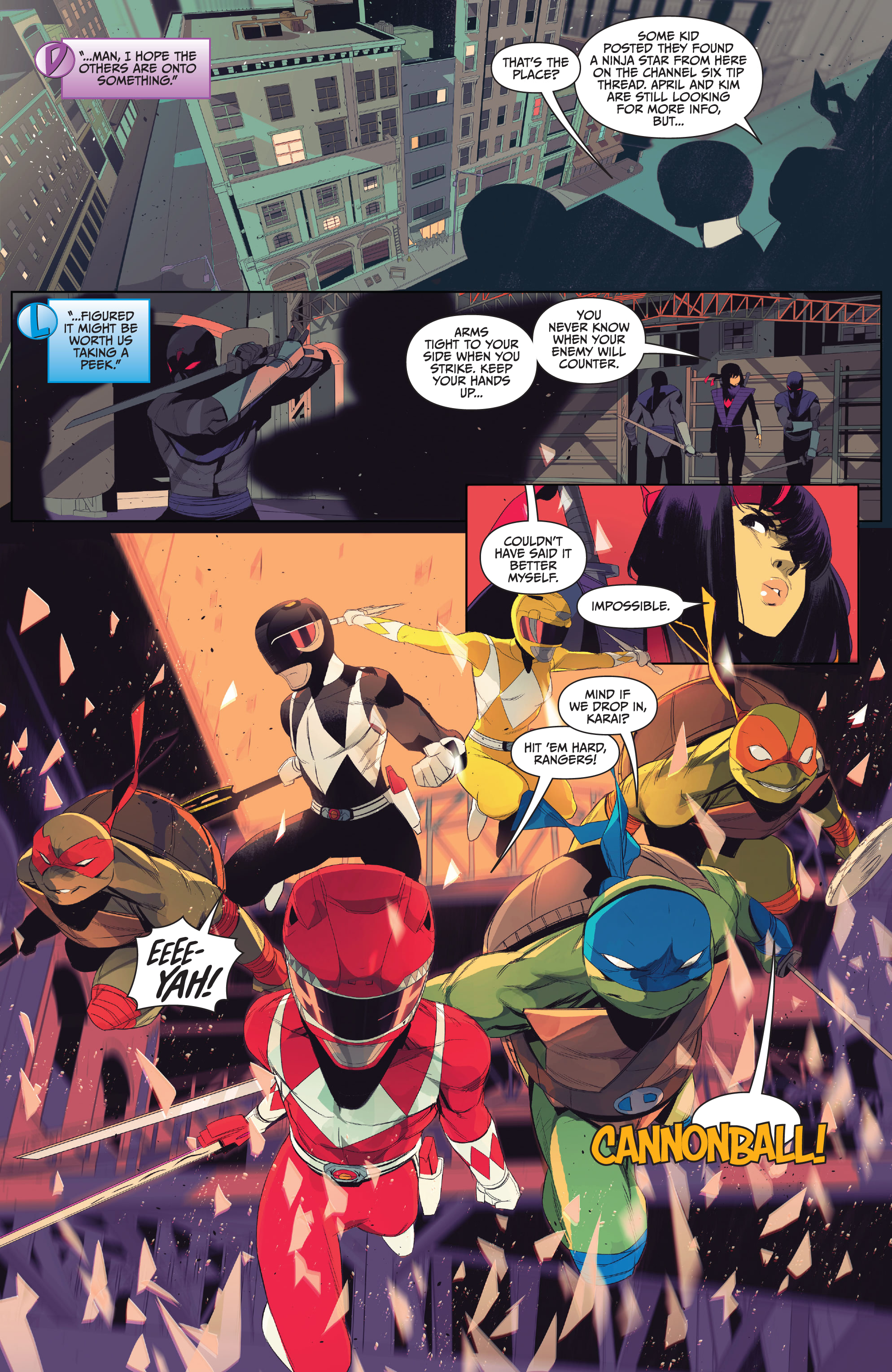 Mighty Morphin Power Rangers/Teenage Mutant Ninja Turtles (2019-) issue 2 - Page 13