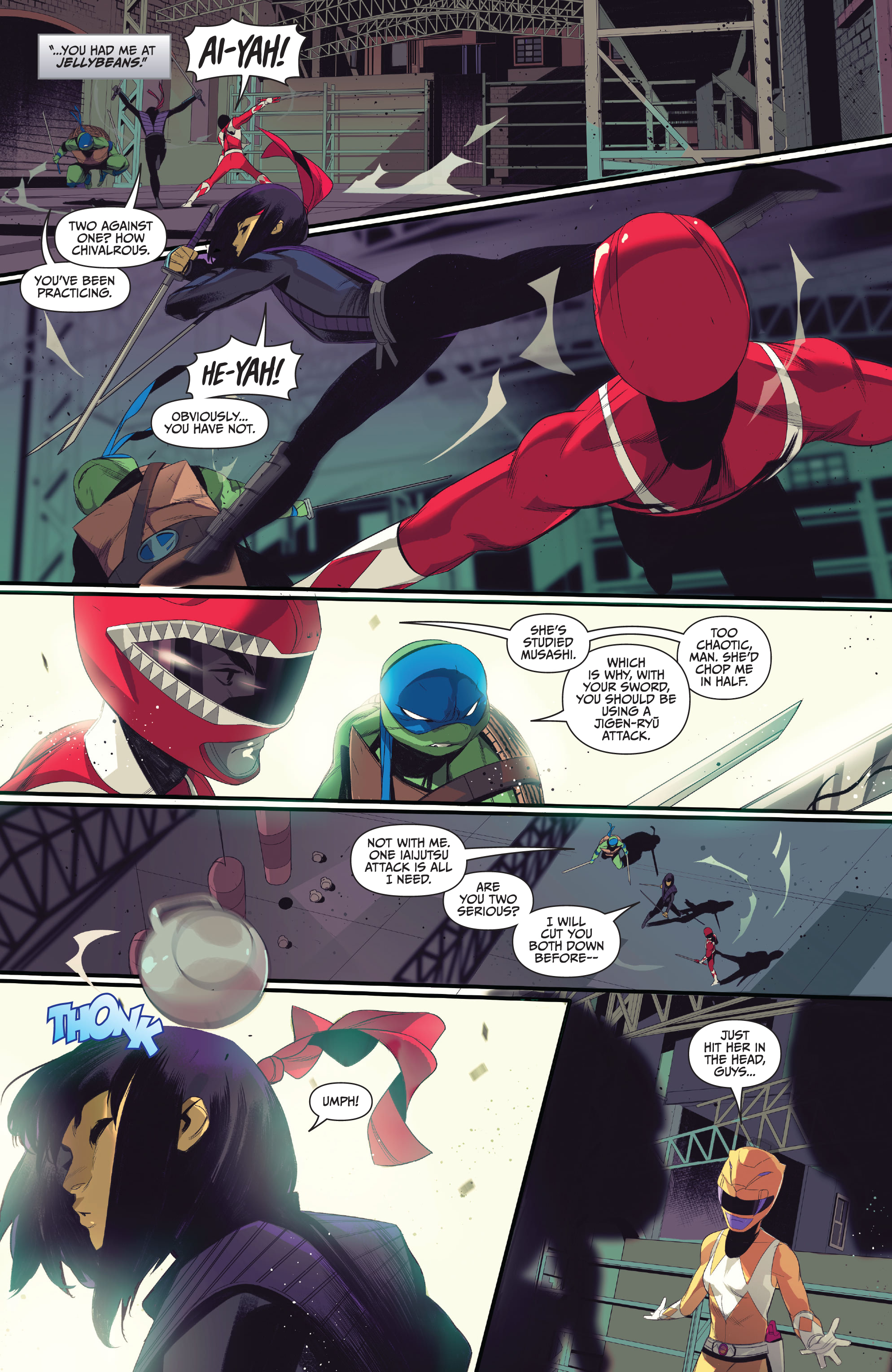 Mighty Morphin Power Rangers/Teenage Mutant Ninja Turtles (2019-) issue 2 - Page 16