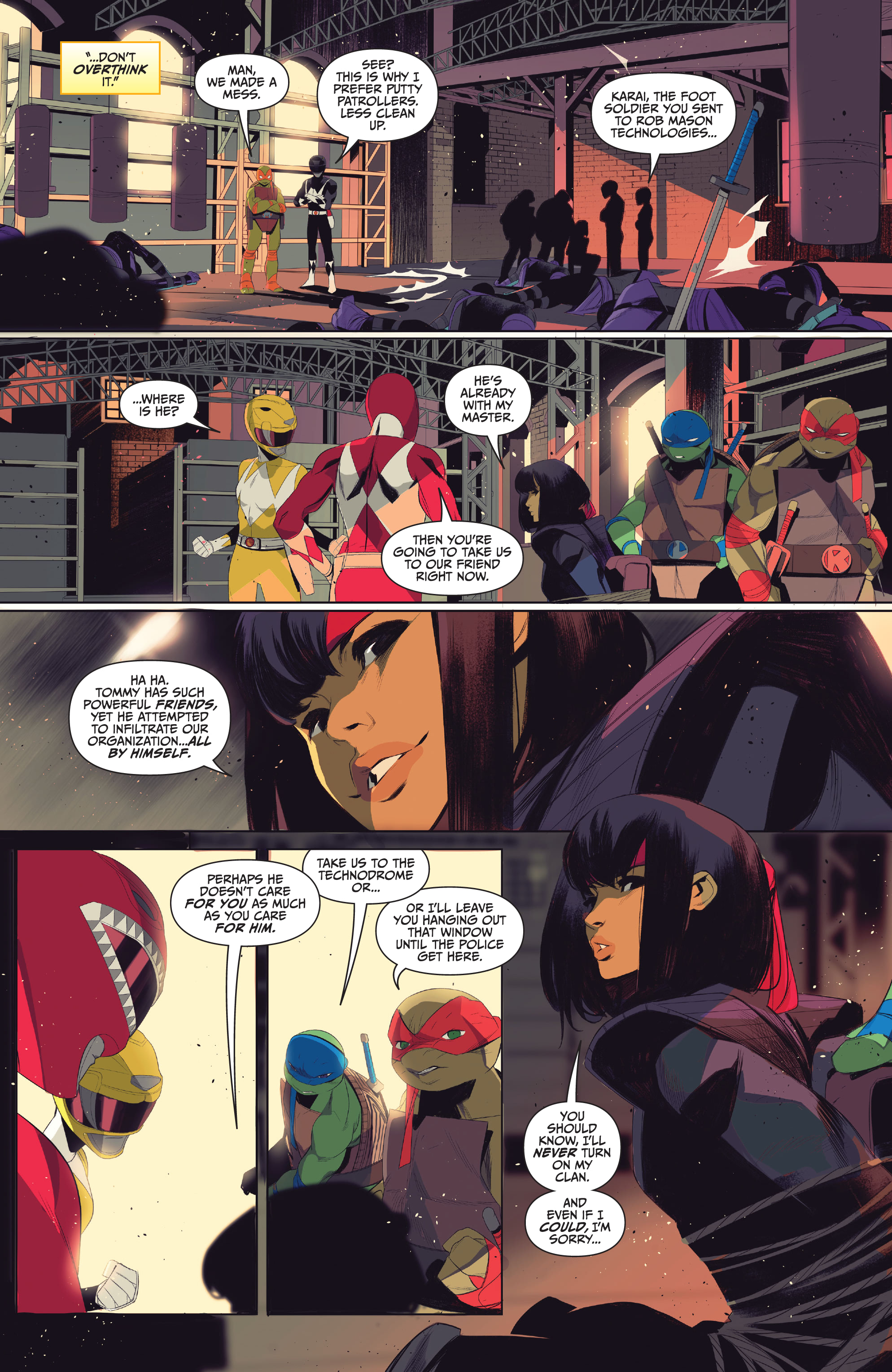 Mighty Morphin Power Rangers/Teenage Mutant Ninja Turtles (2019-) issue 2 - Page 17