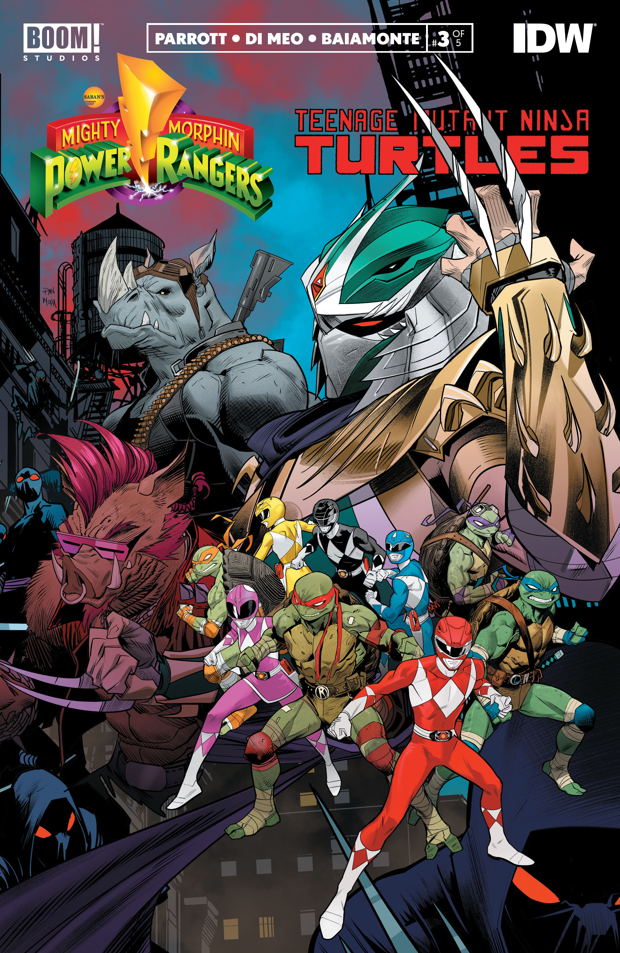 Mighty Morphin Power Rangers/Teenage Mutant Ninja Turtles (2019-): Chapter 3 - Page 1