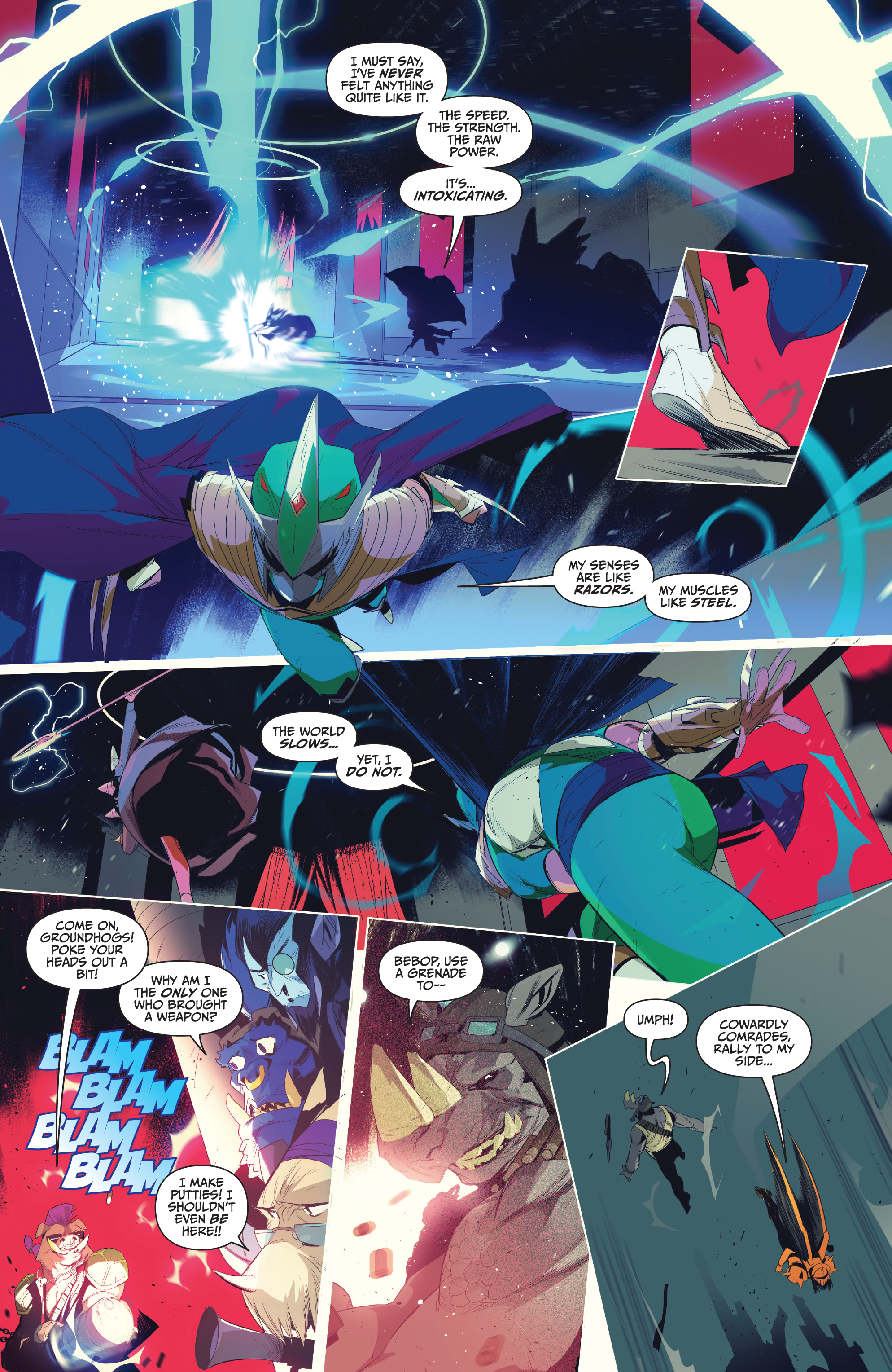 Mighty Morphin Power Rangers/Teenage Mutant Ninja Turtles (2019-): Chapter 3 - Page 4