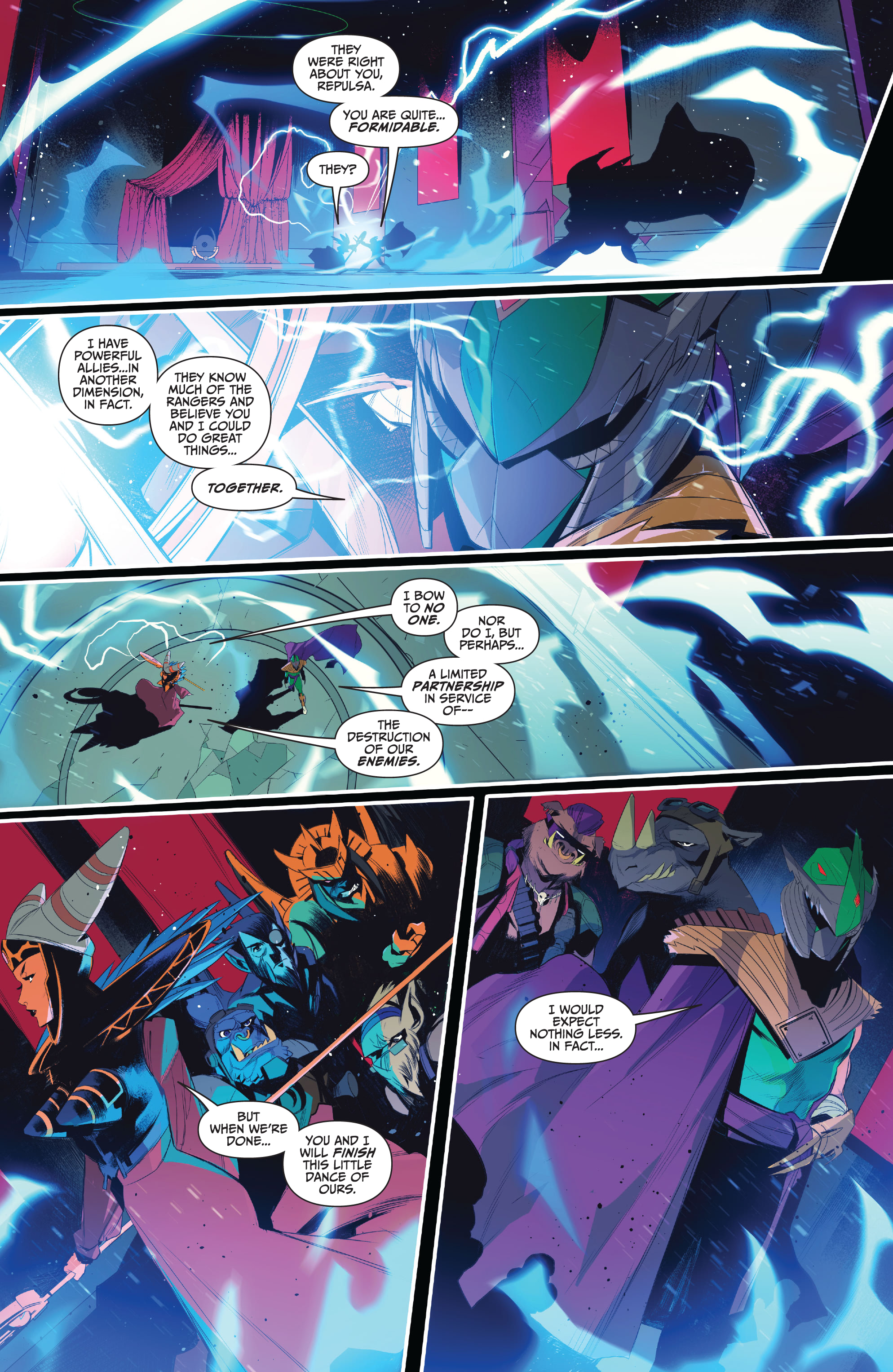 Mighty Morphin Power Rangers/Teenage Mutant Ninja Turtles (2019-): Chapter 3 - Page 6