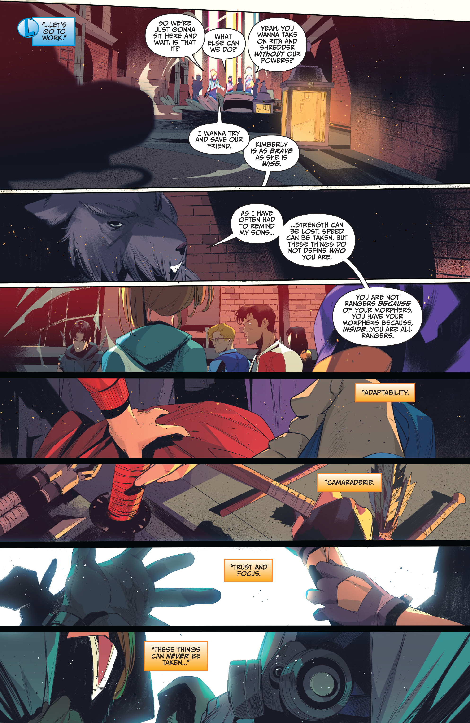 Mighty Morphin Power Rangers/Teenage Mutant Ninja Turtles (2019-): Chapter 4 - Page 5