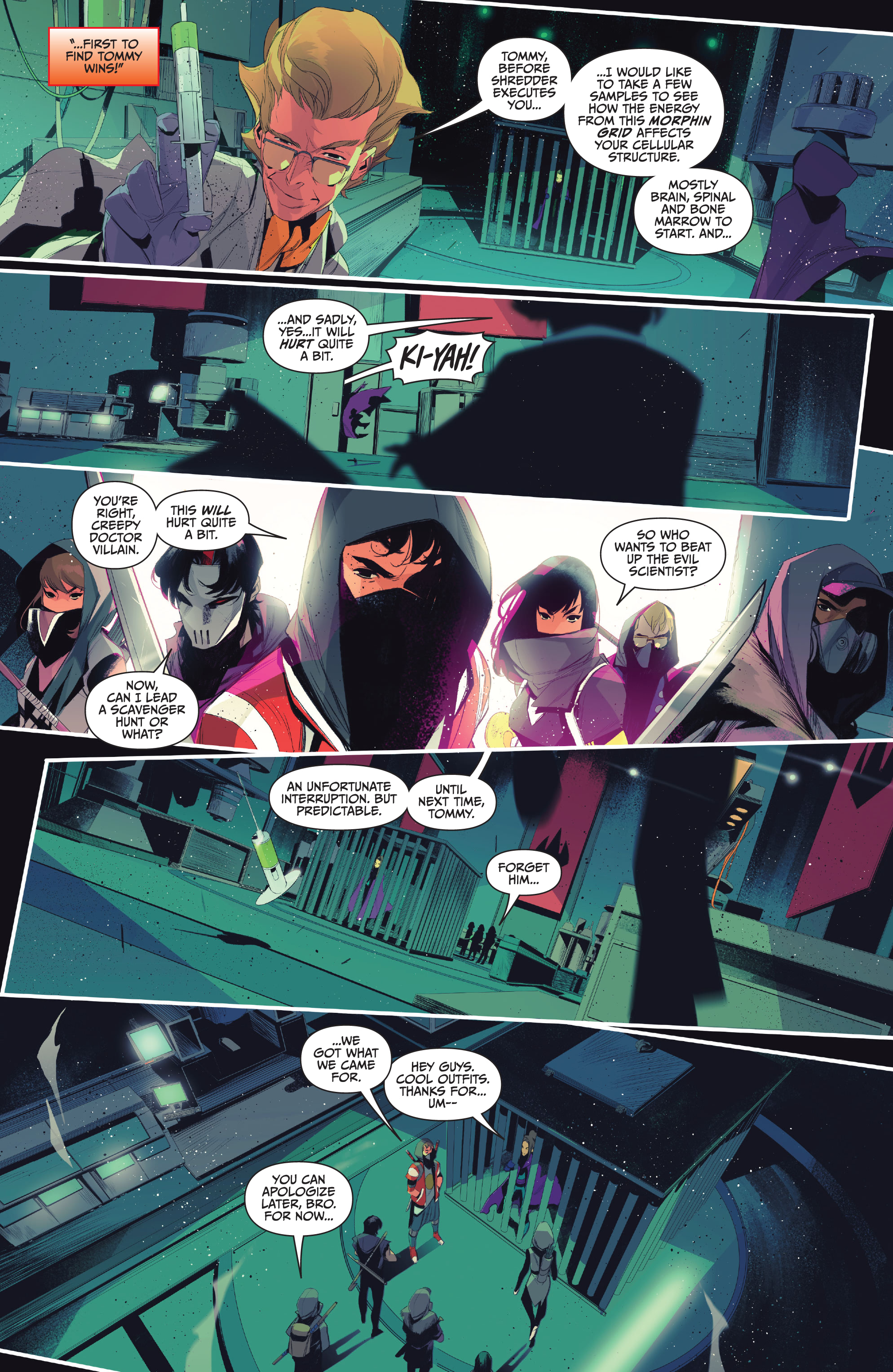 Mighty Morphin Power Rangers/Teenage Mutant Ninja Turtles (2019-) issue 4 - Page 11