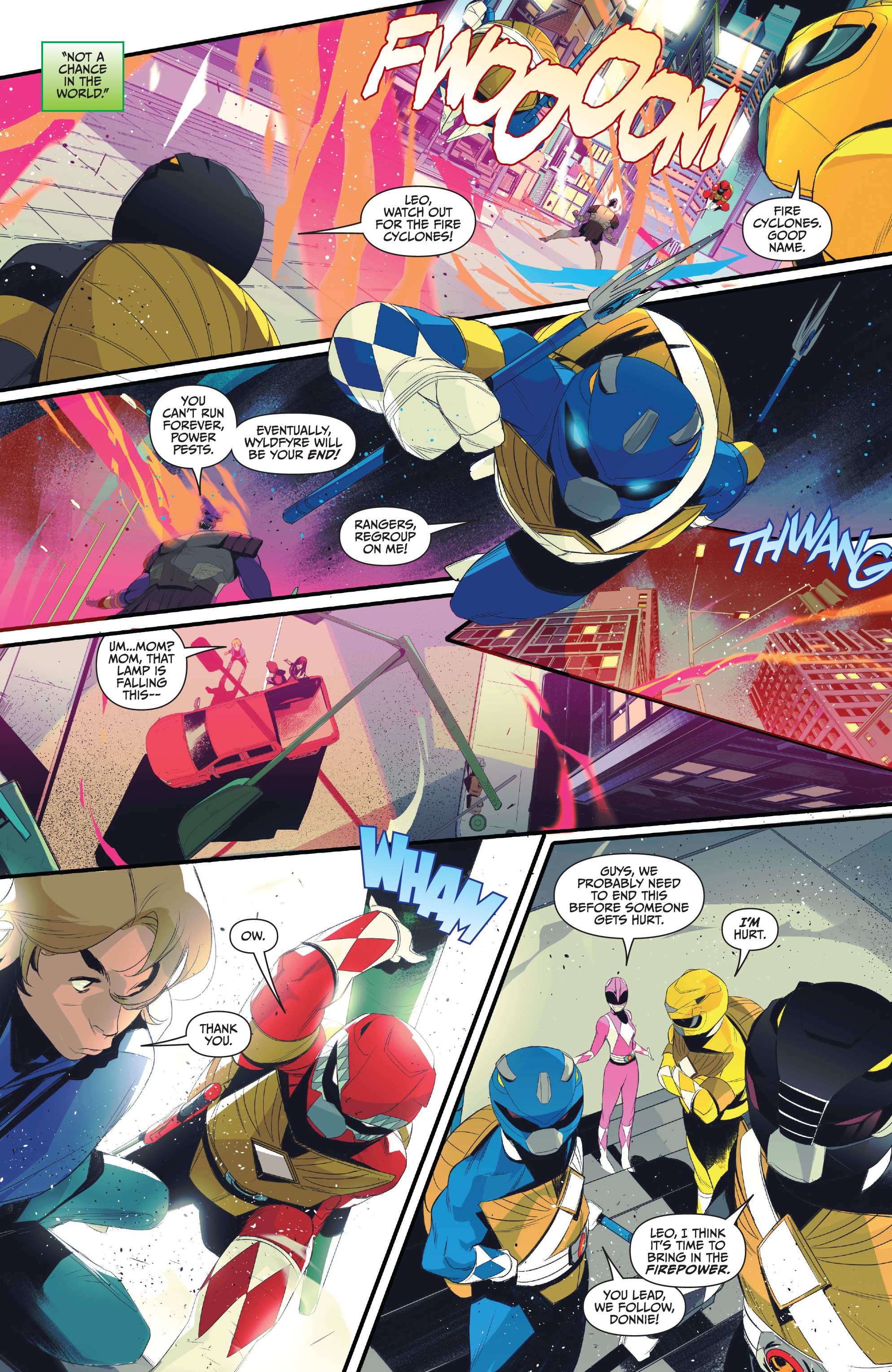 Mighty Morphin Power Rangers/Teenage Mutant Ninja Turtles (2019-) issue 4 - Page 13