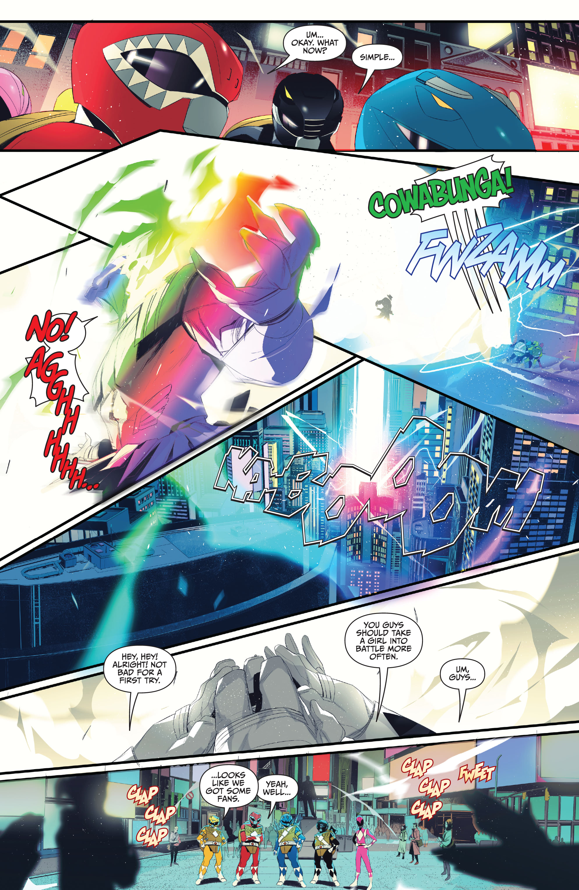 Mighty Morphin Power Rangers/Teenage Mutant Ninja Turtles (2019-) issue 4 - Page 15