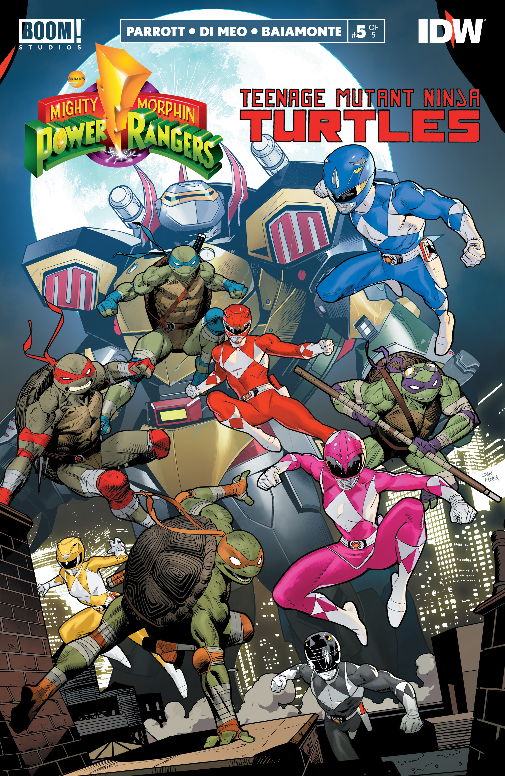 Mighty Morphin Power Rangers/Teenage Mutant Ninja Turtles (2019-): Chapter 5 - Page 1