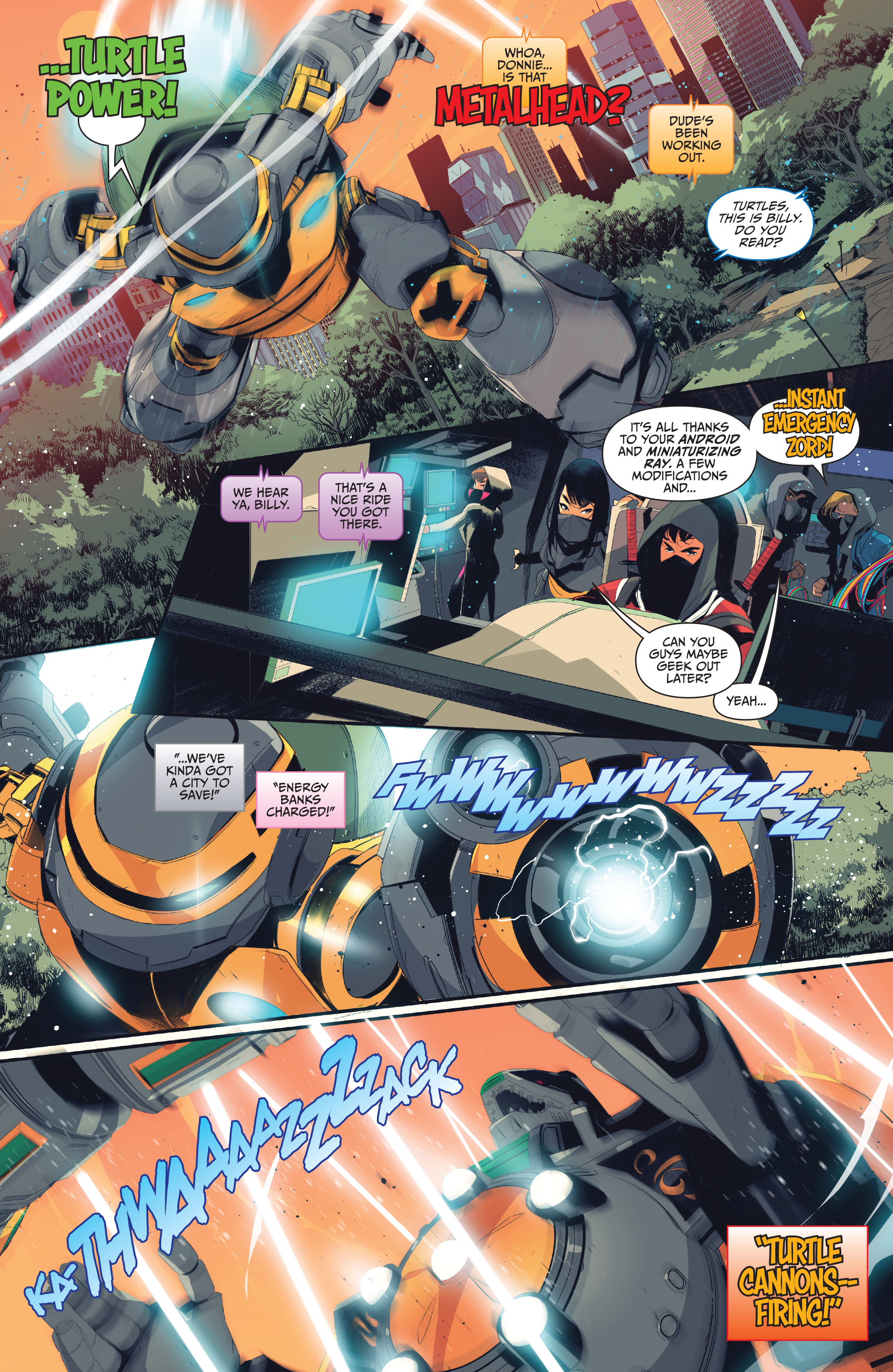 Mighty Morphin Power Rangers/Teenage Mutant Ninja Turtles (2019-) issue 5 - Page 8