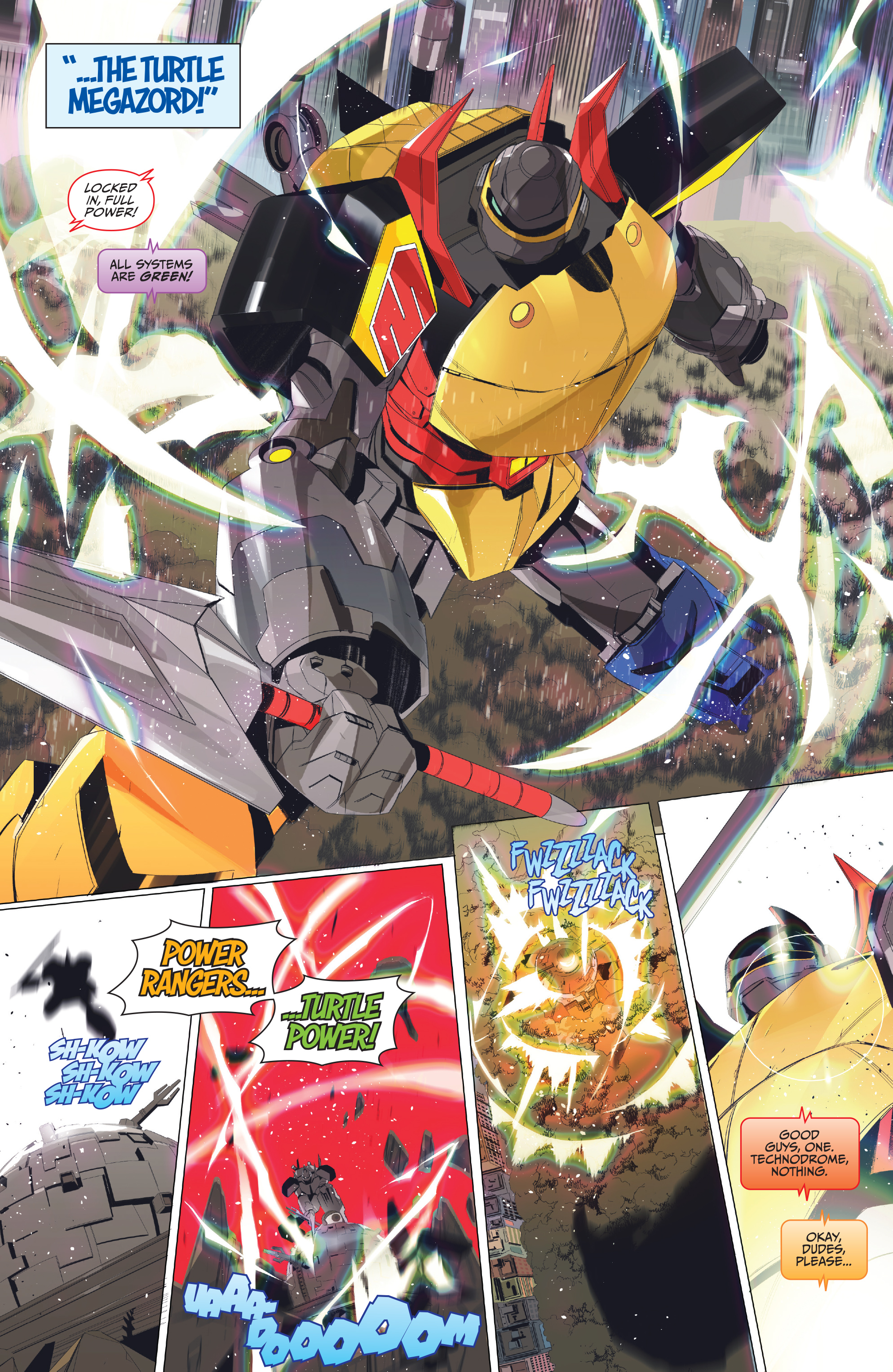 Mighty Morphin Power Rangers/Teenage Mutant Ninja Turtles (2019-) issue 5 - Page 12