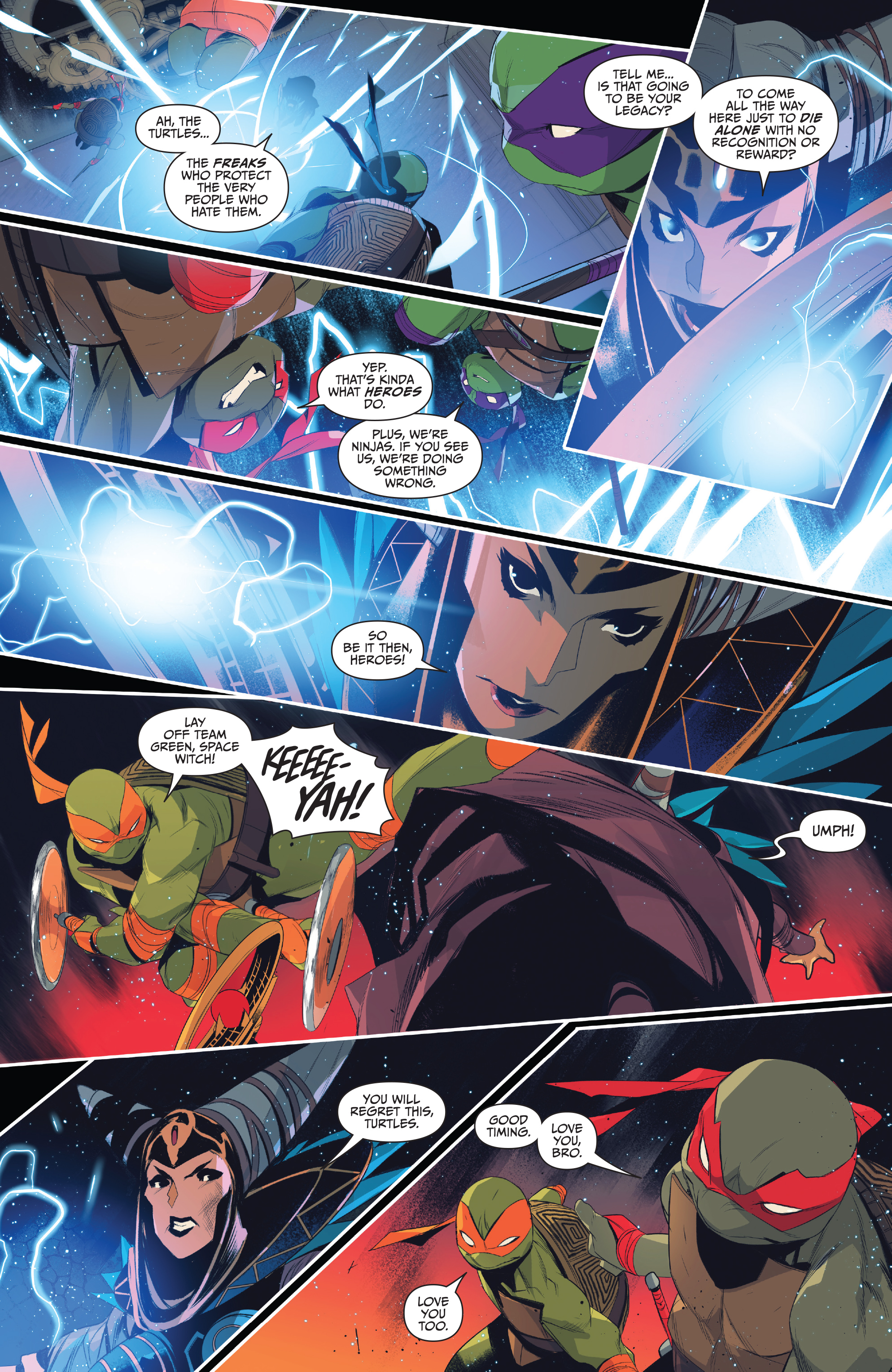 Mighty Morphin Power Rangers/Teenage Mutant Ninja Turtles (2019-) issue 5 - Page 16