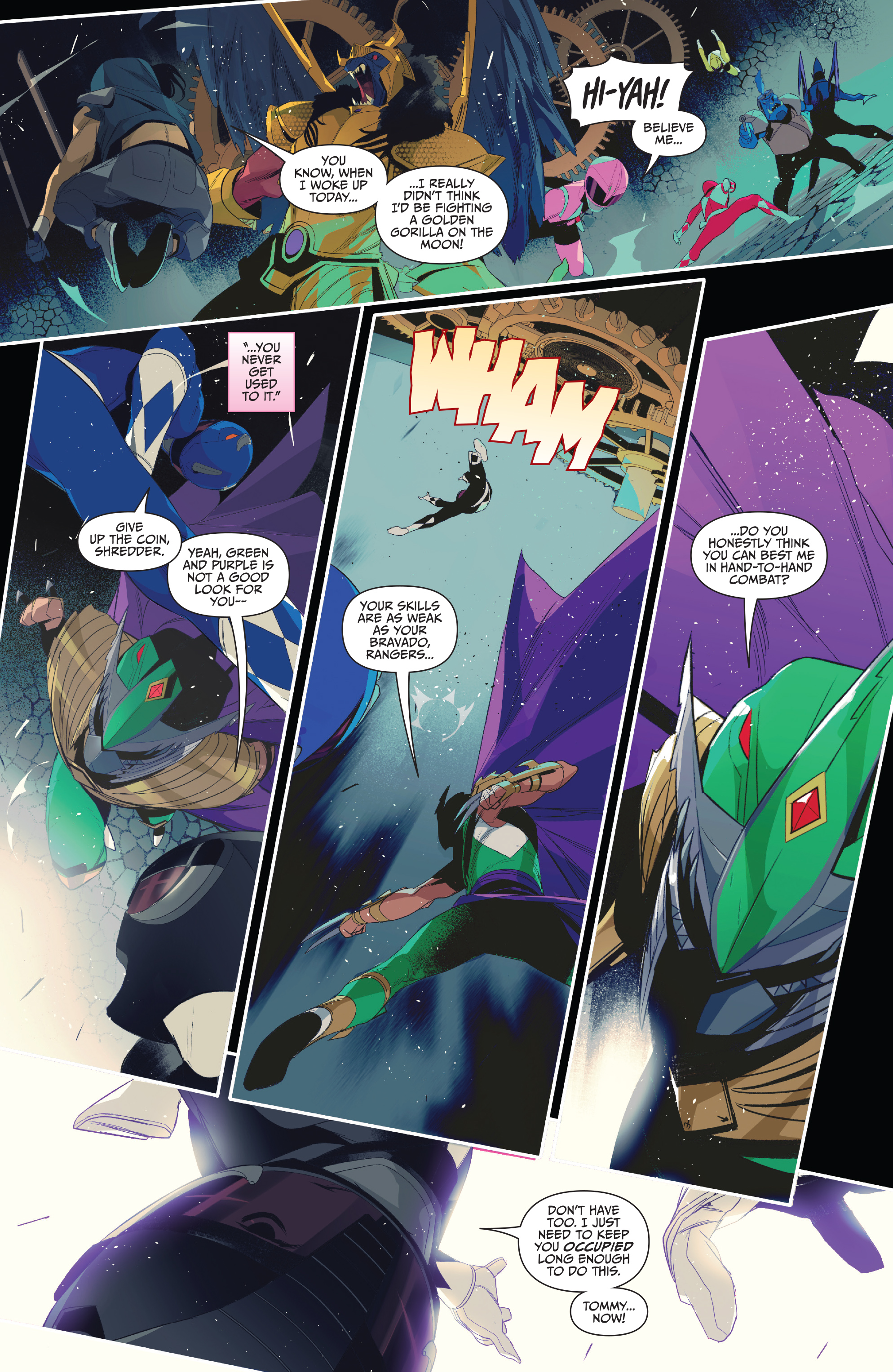 Mighty Morphin Power Rangers/Teenage Mutant Ninja Turtles (2019-) issue 5 - Page 17