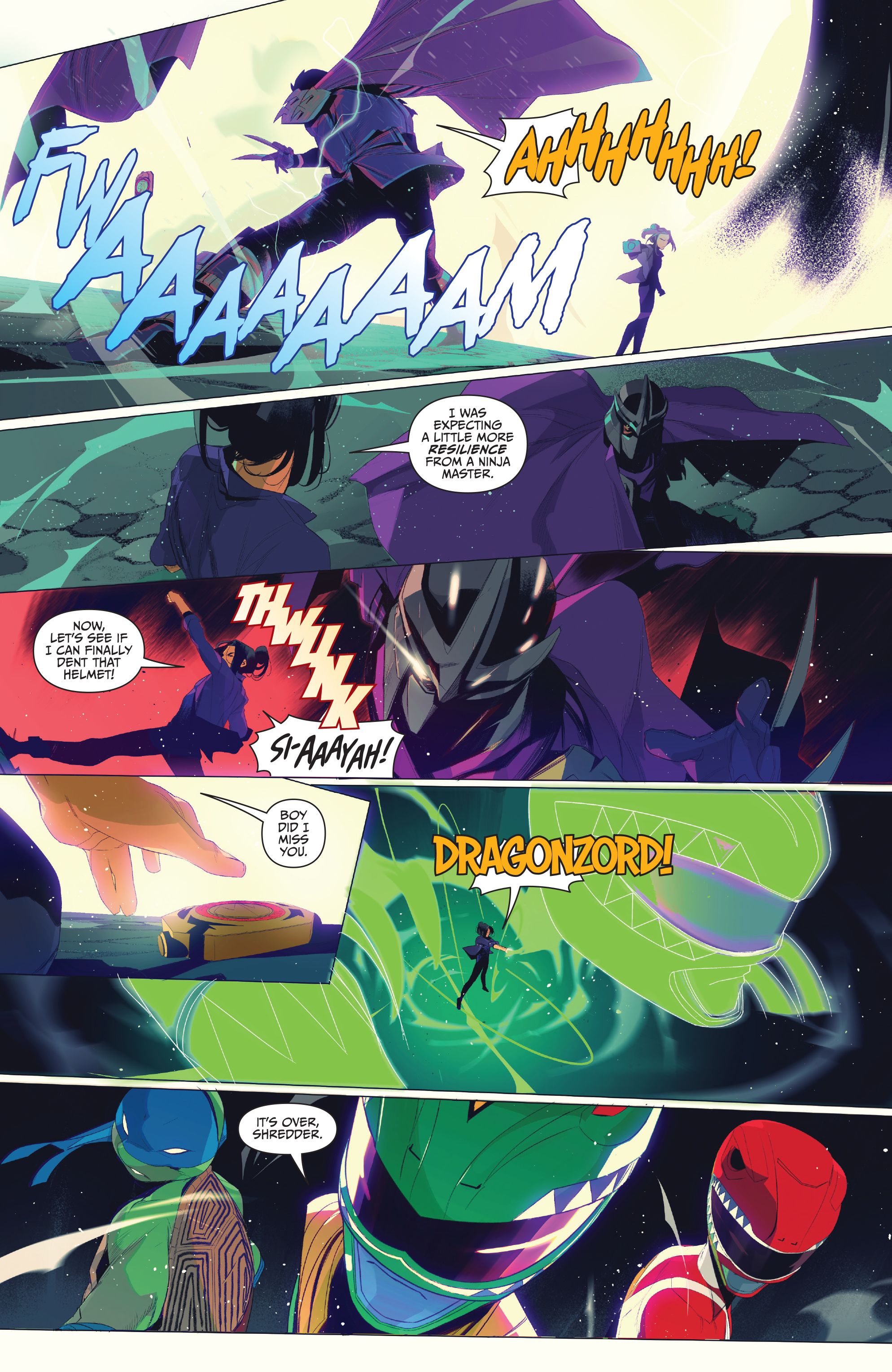 Mighty Morphin Power Rangers/Teenage Mutant Ninja Turtles (2019-) issue 5 - Page 18