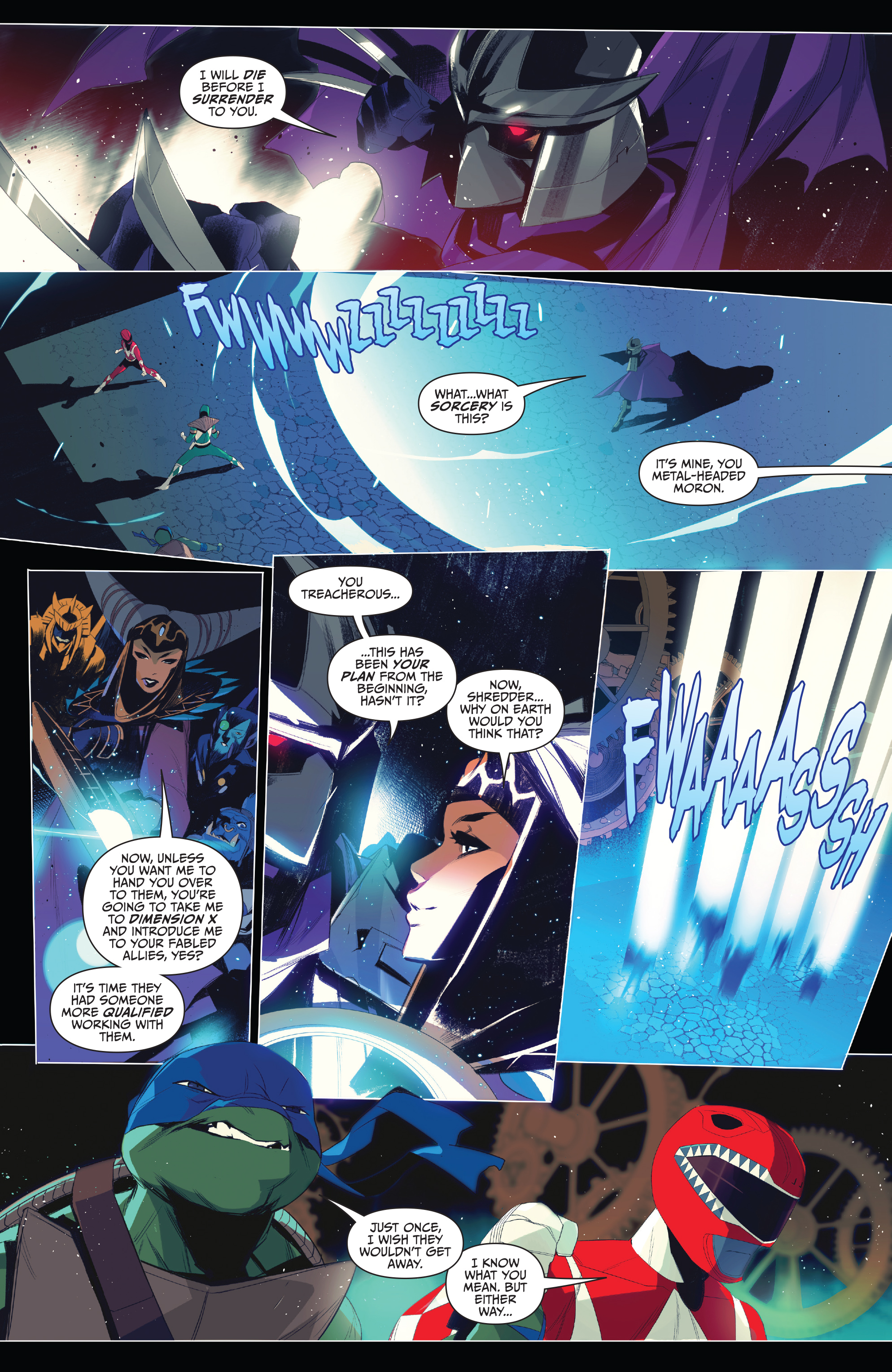 Mighty Morphin Power Rangers/Teenage Mutant Ninja Turtles (2019-) issue 5 - Page 19