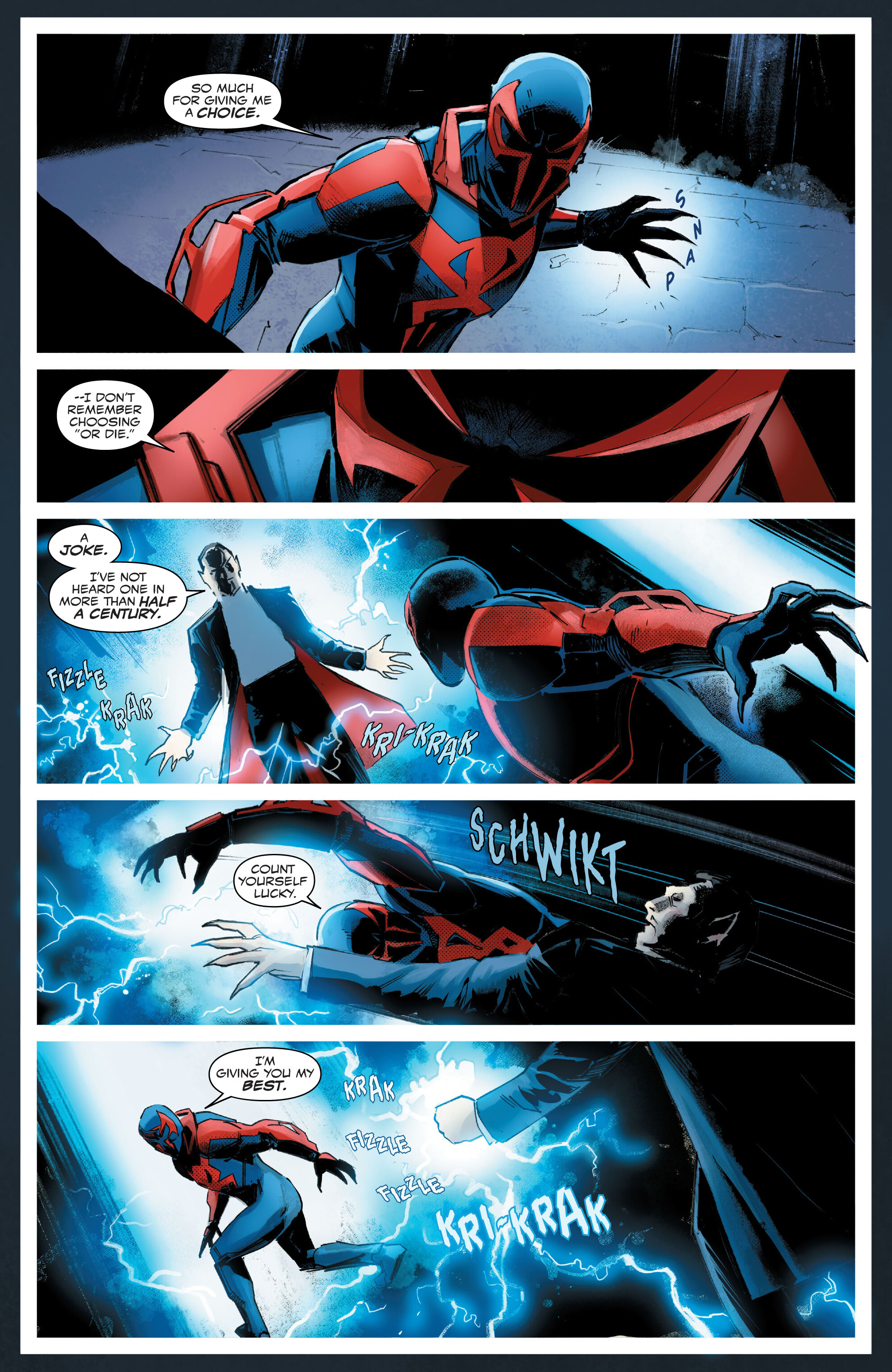 Miguel O'Hara SpiderMan 2099 (2024) Chapter 2 Page 11