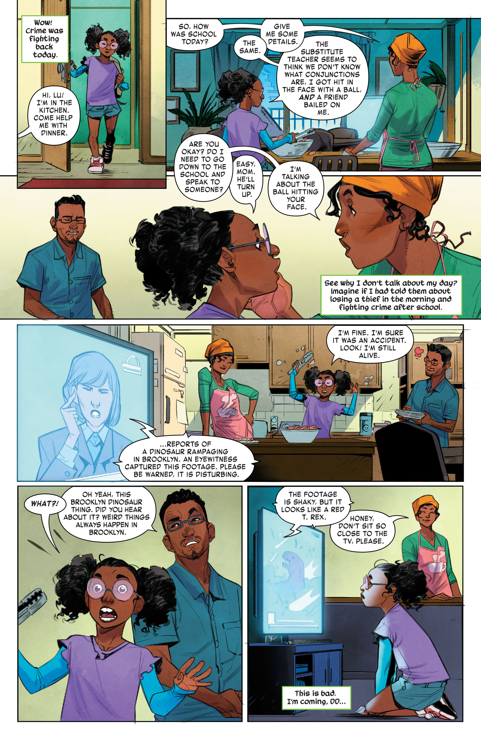 Miles Morales and Moon Girl (2022-) issue 1 - Page 10