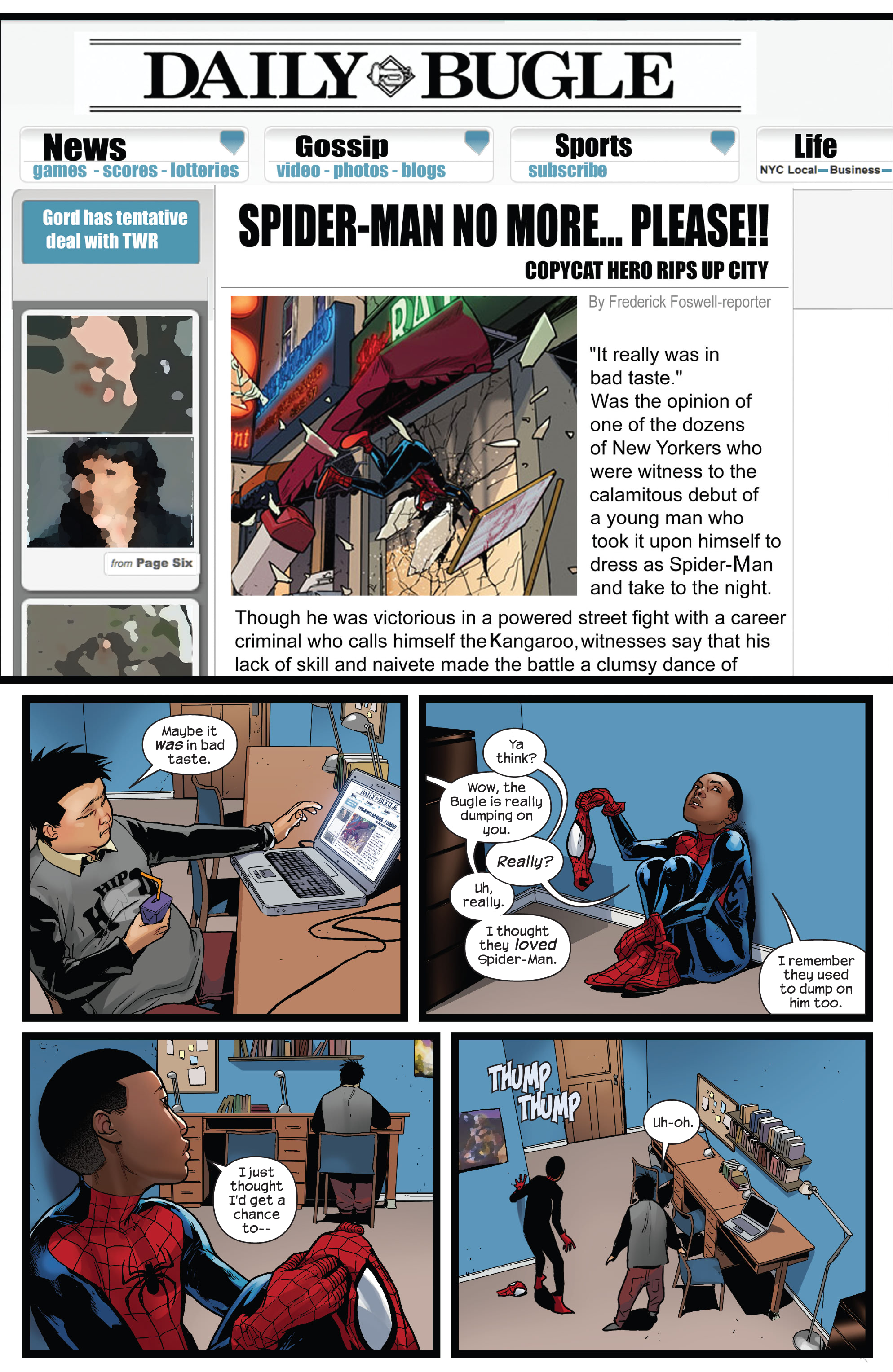 Miles Morales: Marvel Tales (2021-) issue 1 - Page 85