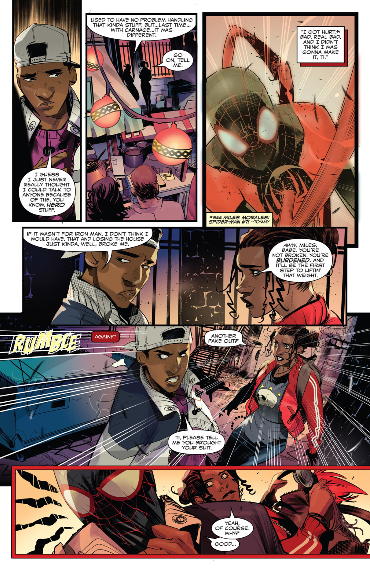 <{ $series->title }} issue 8 - Page 12