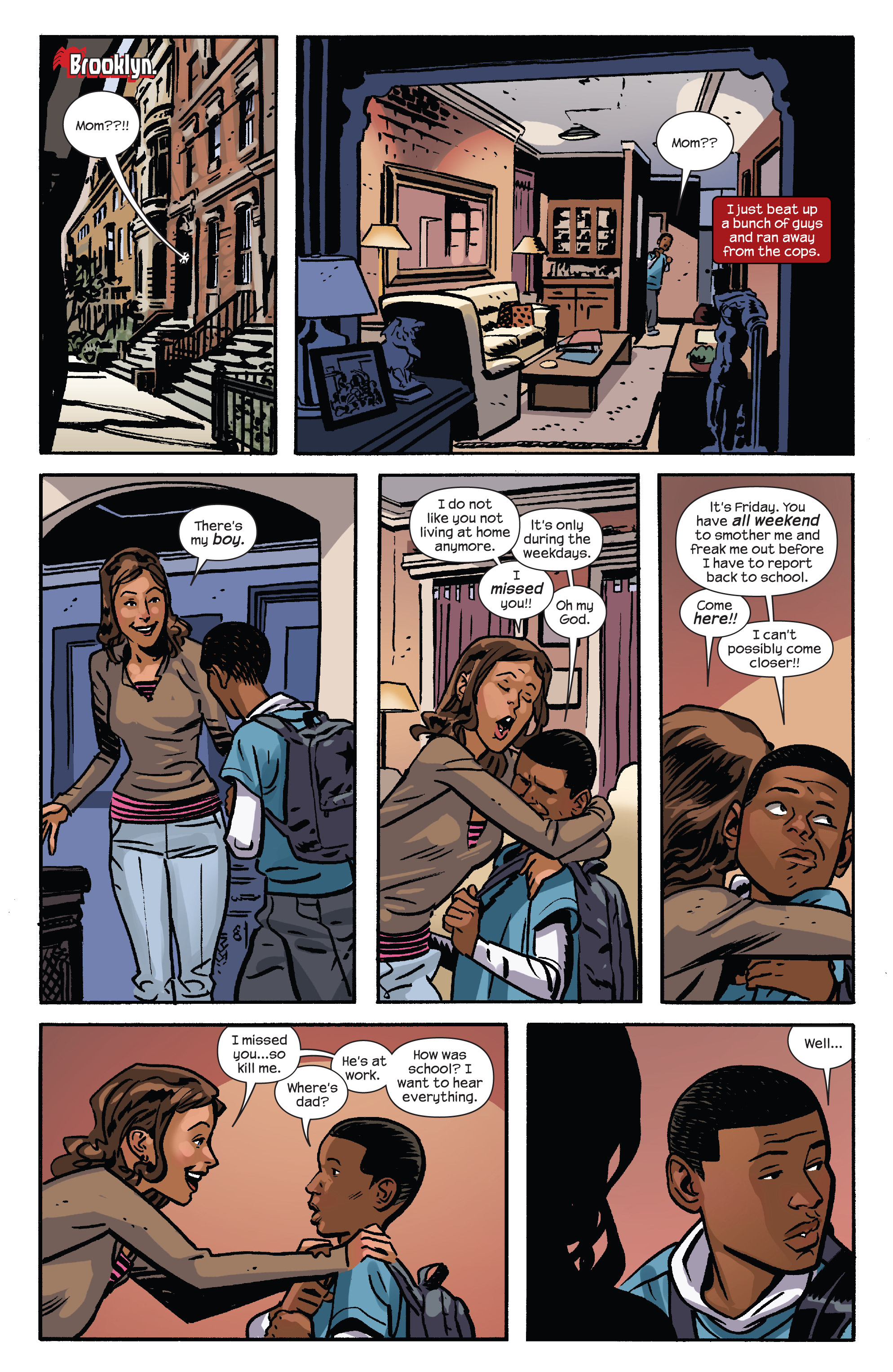 Miles Morales: Ultimate Spider-Man Ultimate Collection (2019) issue Vol. 1 - Page 121