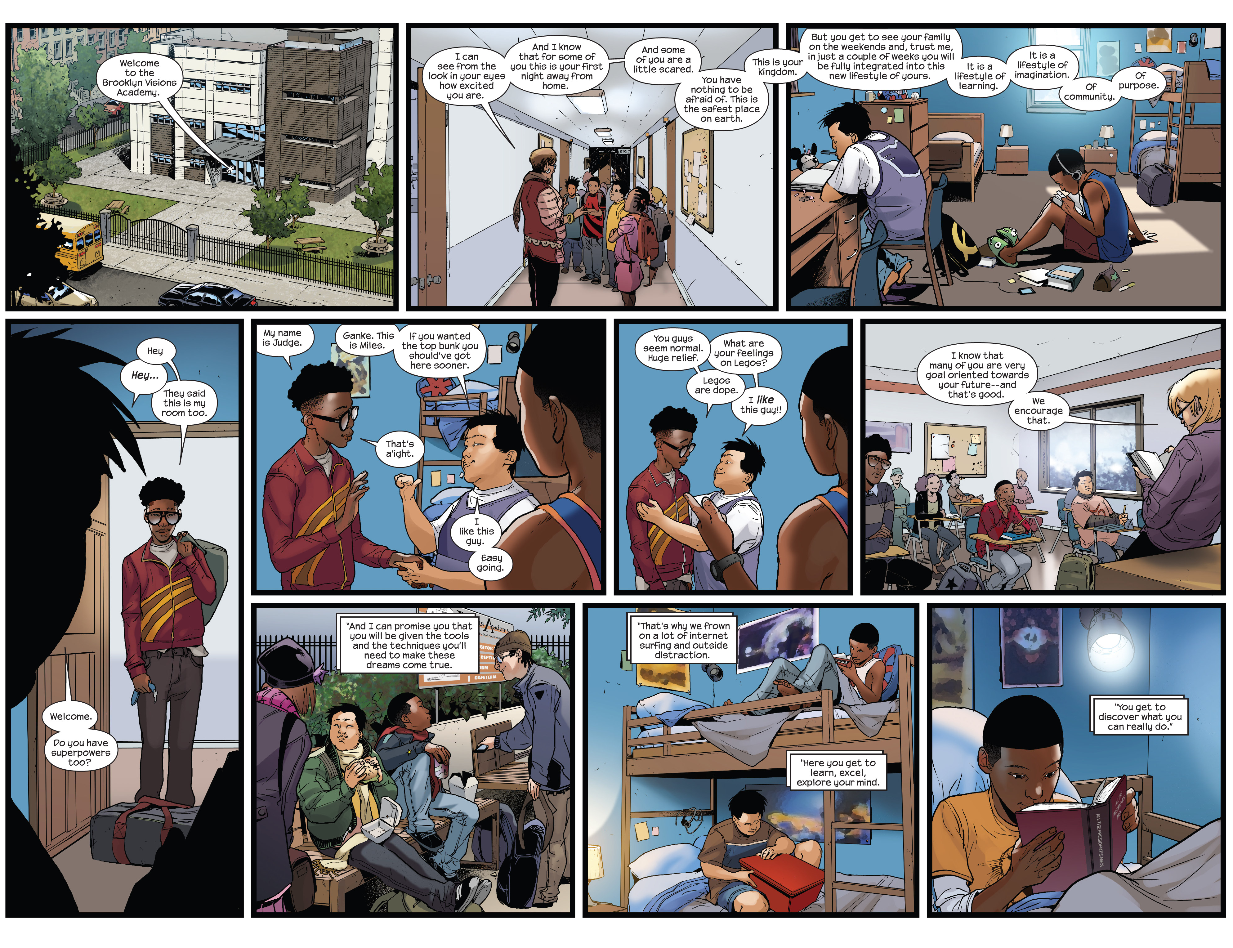 Miles Morales: Ultimate Spider-Man Ultimate Collection (2019) issue Vol. 1 - Page 56