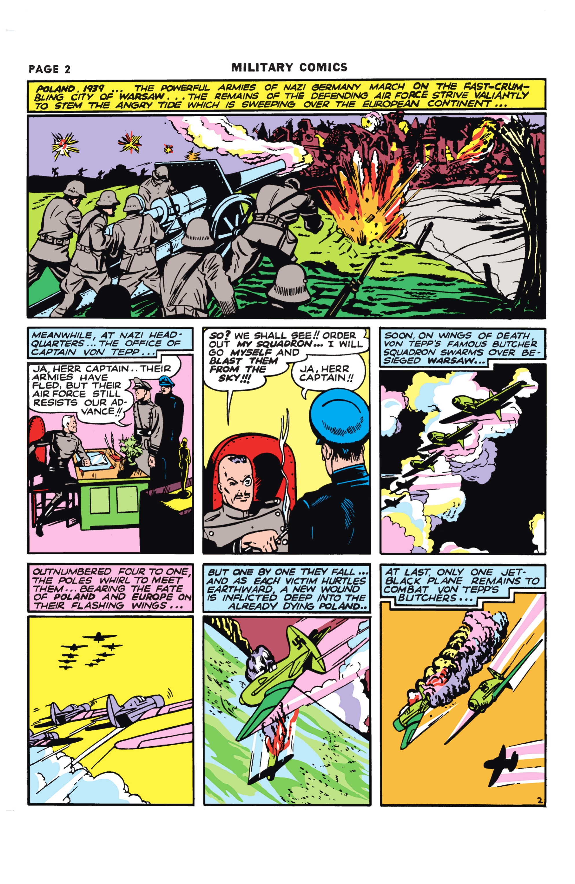 Military Comics (Facsimile Edition) (1941, 2024) issue 1 - Page 4