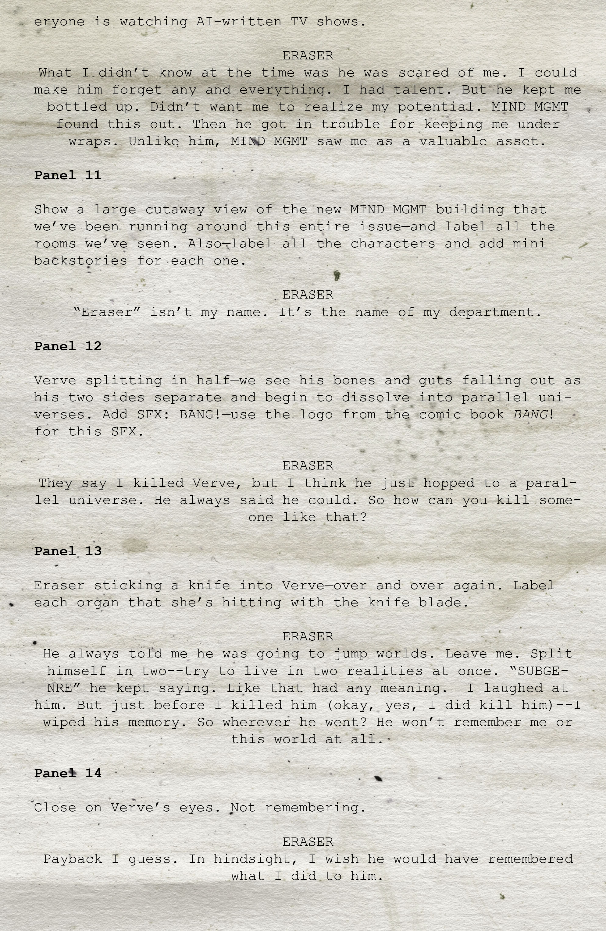 Mind MGMT: Bootleg (2022-) issue 1 - Page 29