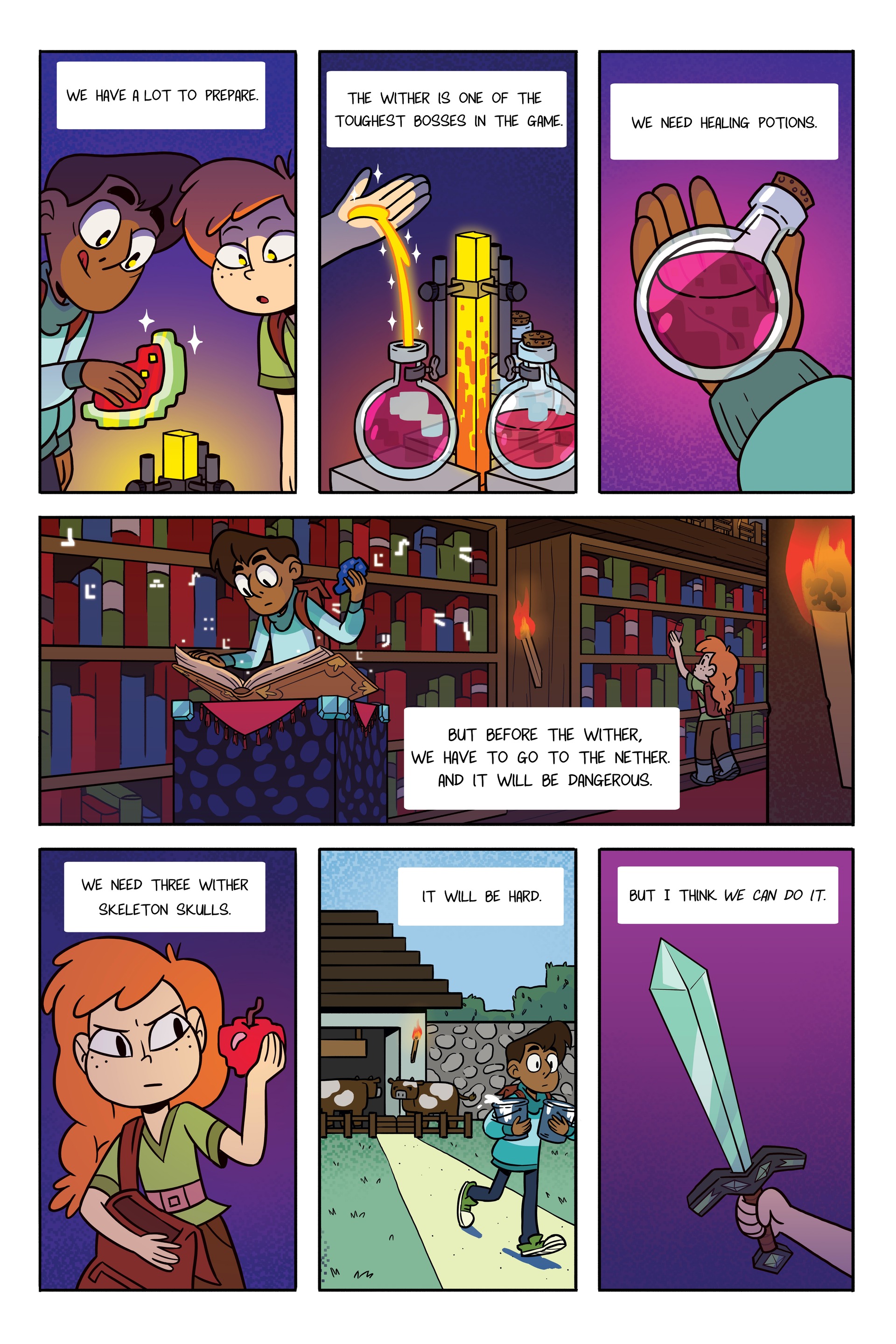 Minecraft: Open World--Into the Nether (2022-) issue GN - Page 38