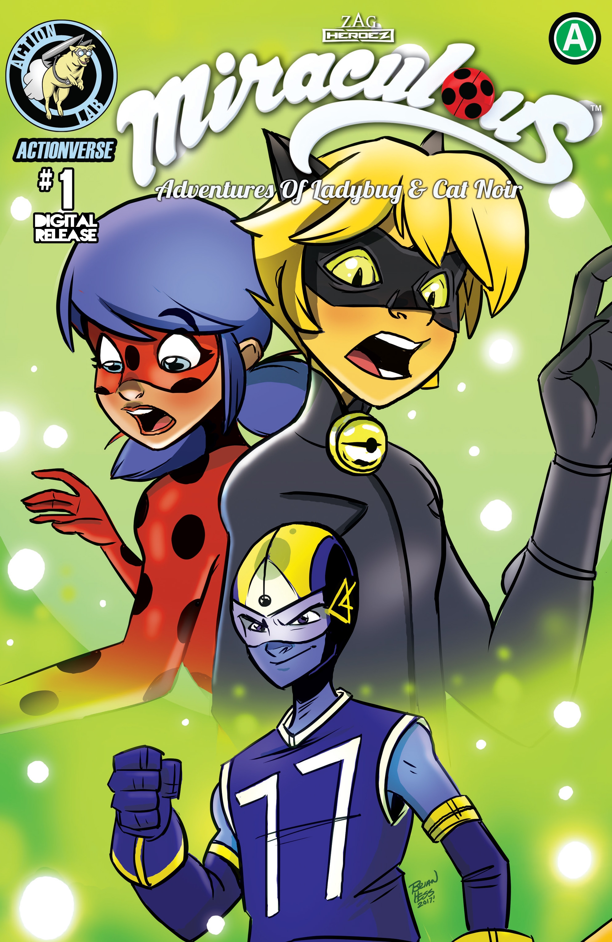 Comic : Miraculous Ladybug - Ladybug, Chat Noir e. Nathaniel - Tradução : Nya Cat …