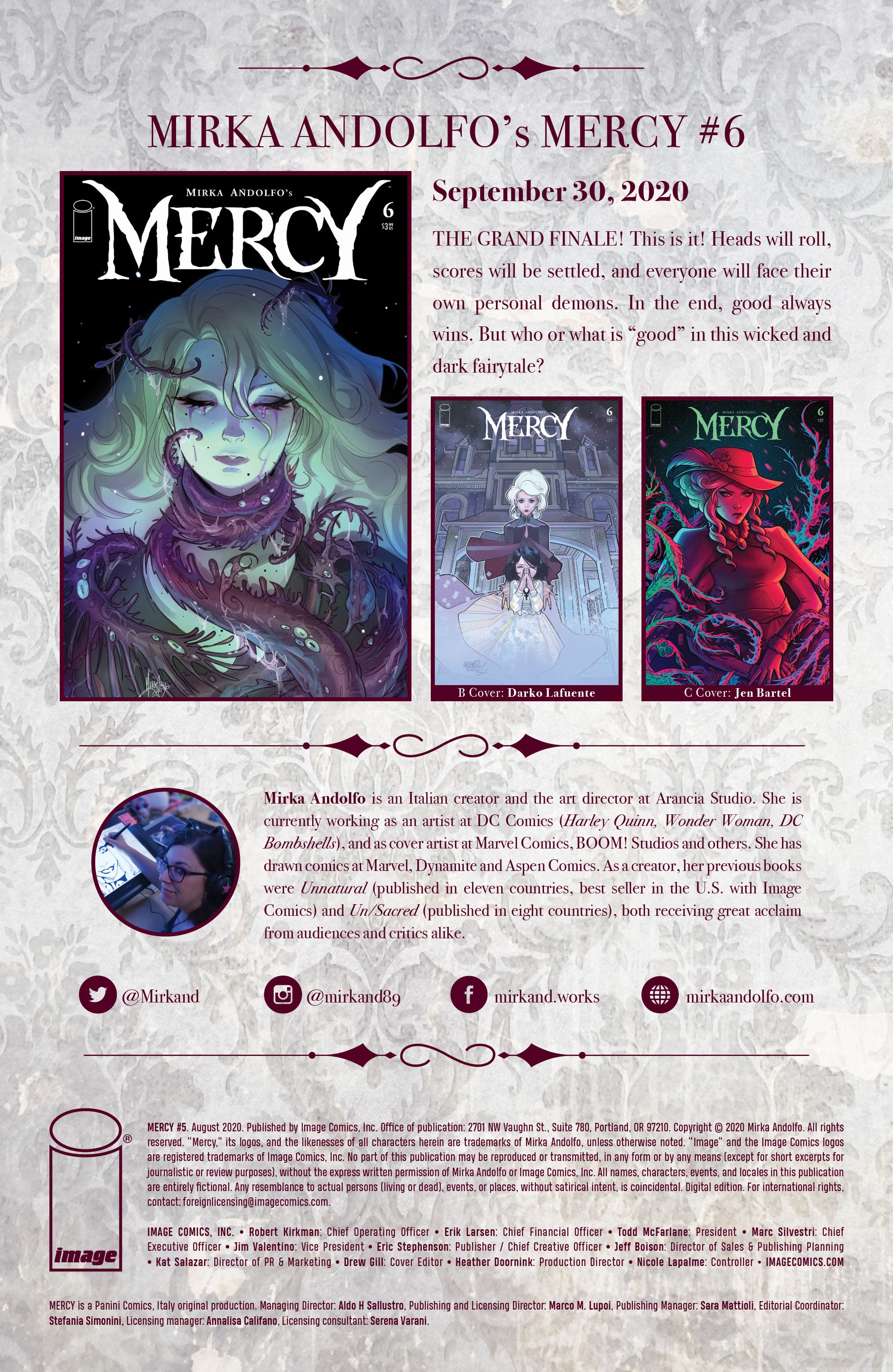 Mirka Andolfo's Mercy (2020-) issue 5 - Page 28