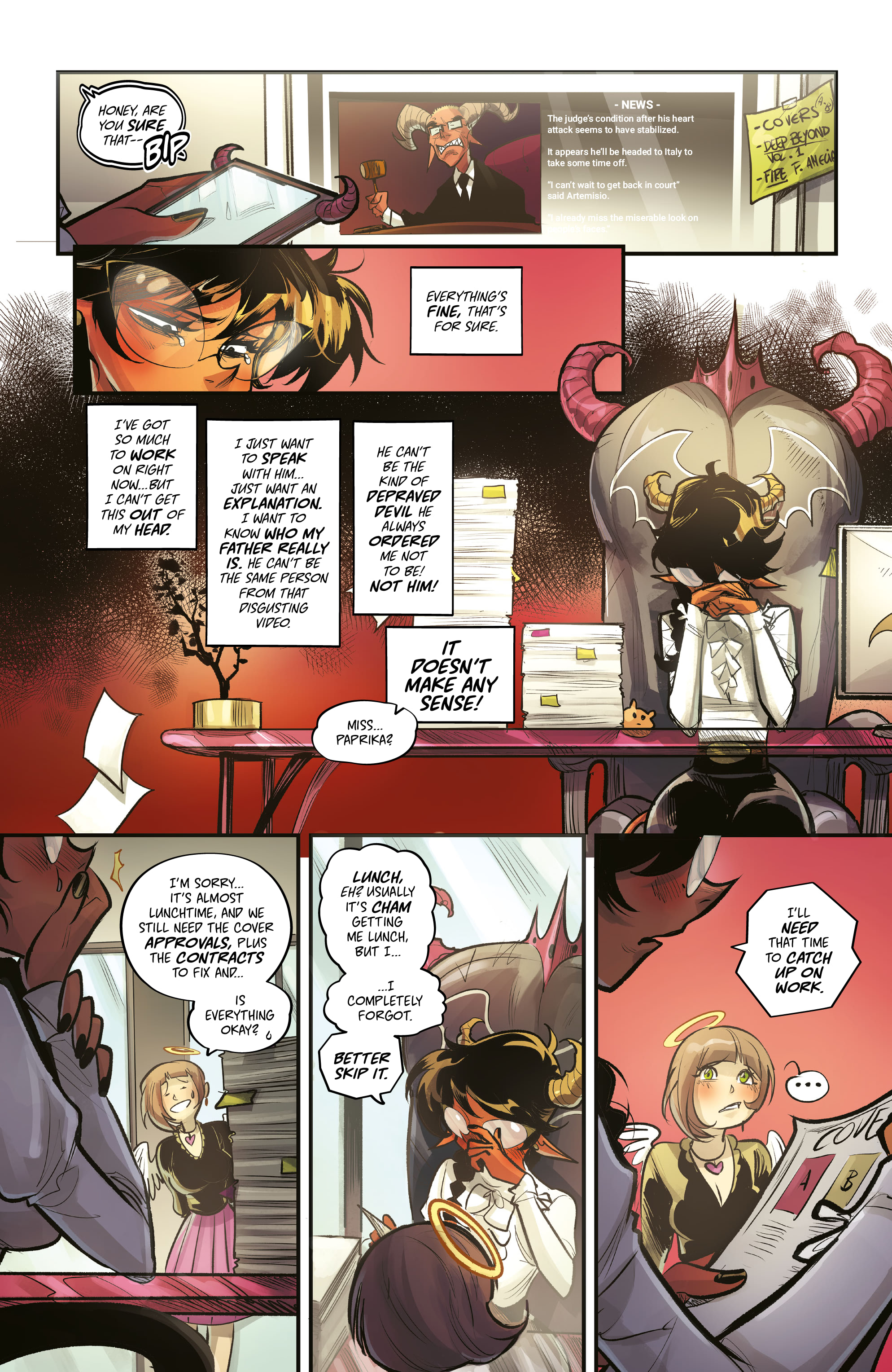 Mirka Andolfo's Sweet Paprika (2021-) issue 4 - Page 10