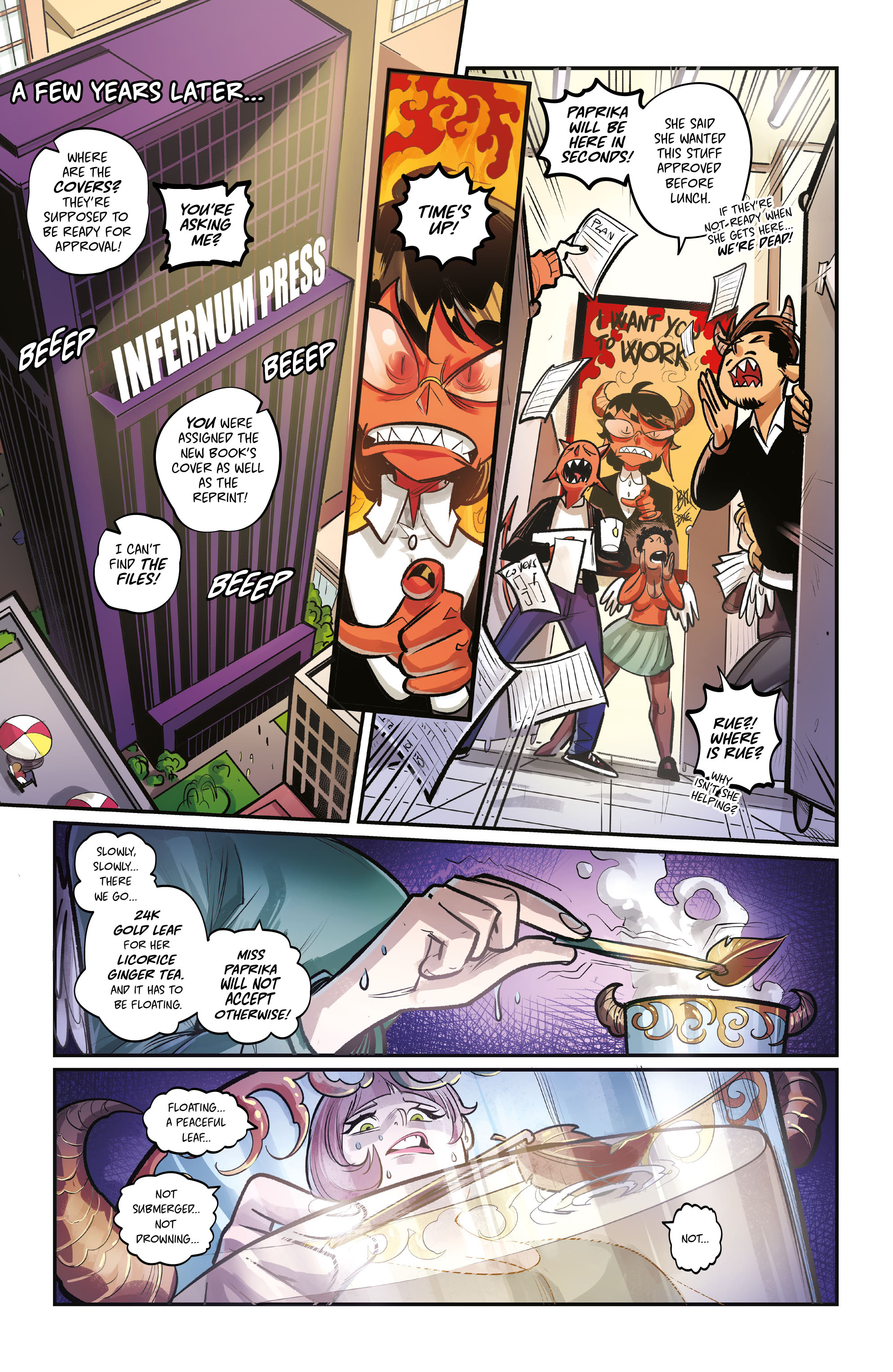 Mirka Andolfo's Sweet Paprika (2021-) issue 5 - Page 6