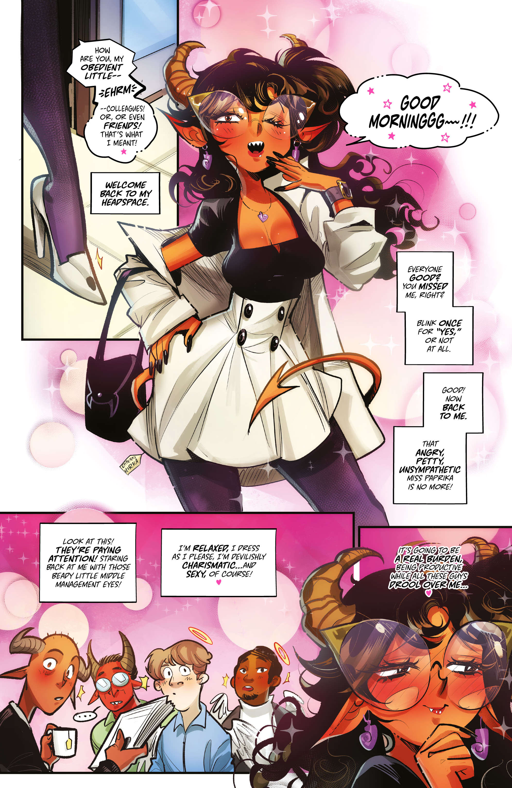 Mirka Andolfo's Sweet Paprika (2021-) issue 5 - Page 8