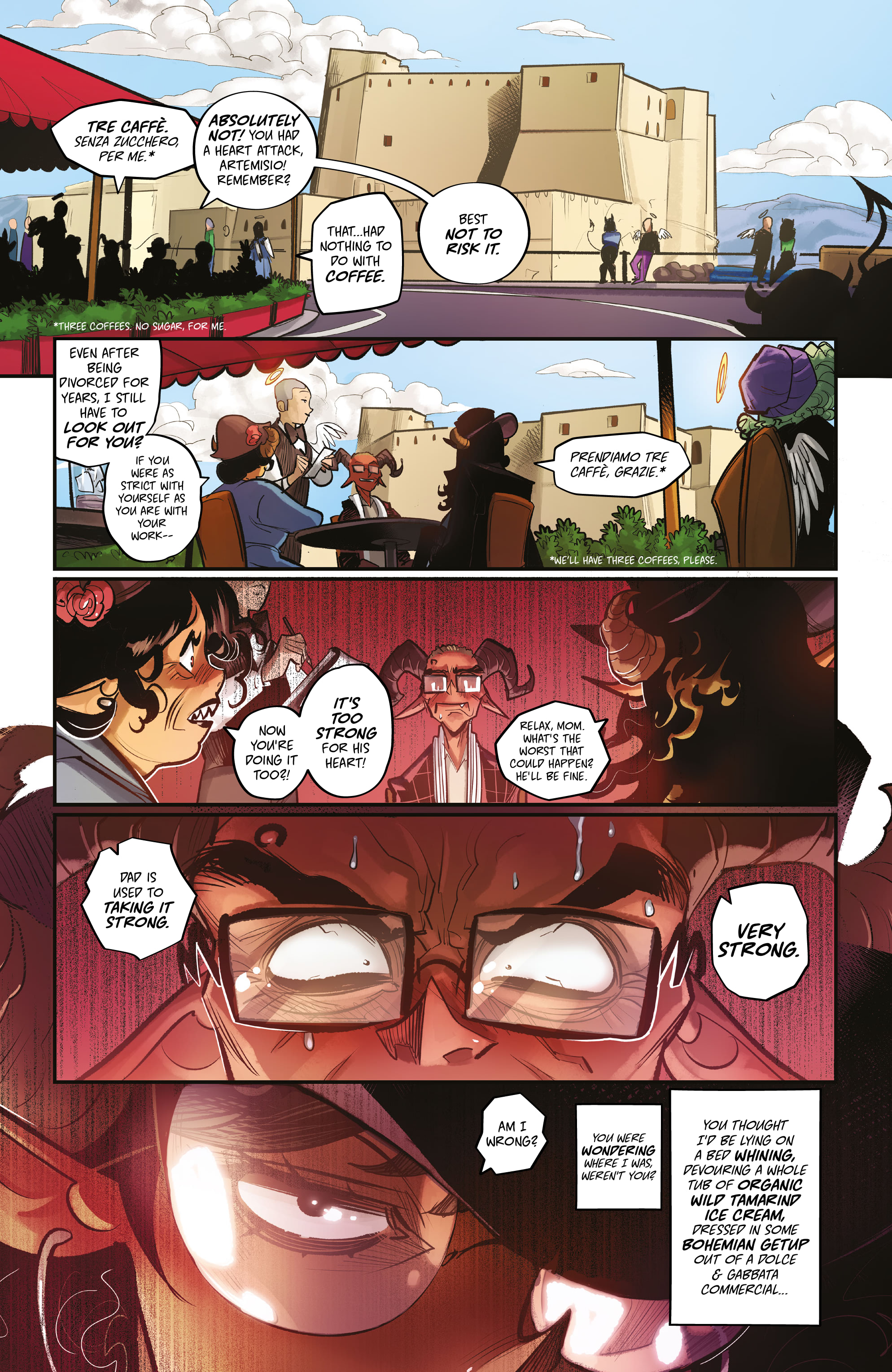 Mirka Andolfo's Sweet Paprika (2021-) issue 9 - Page 15