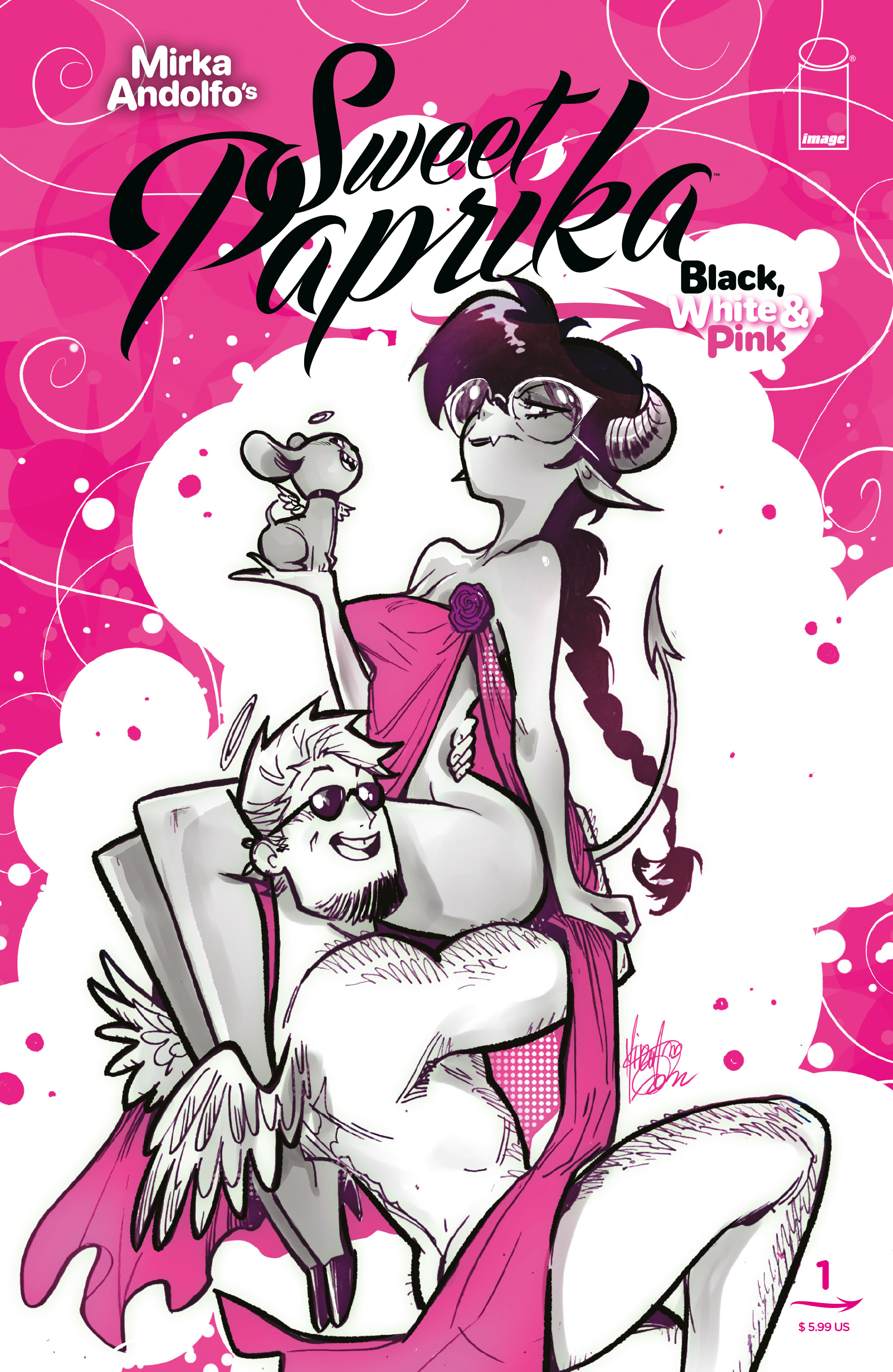 Mirka Andolfo's Sweet Paprika: Black, White, & Pink (2023-): Chapter 1 - Page 1