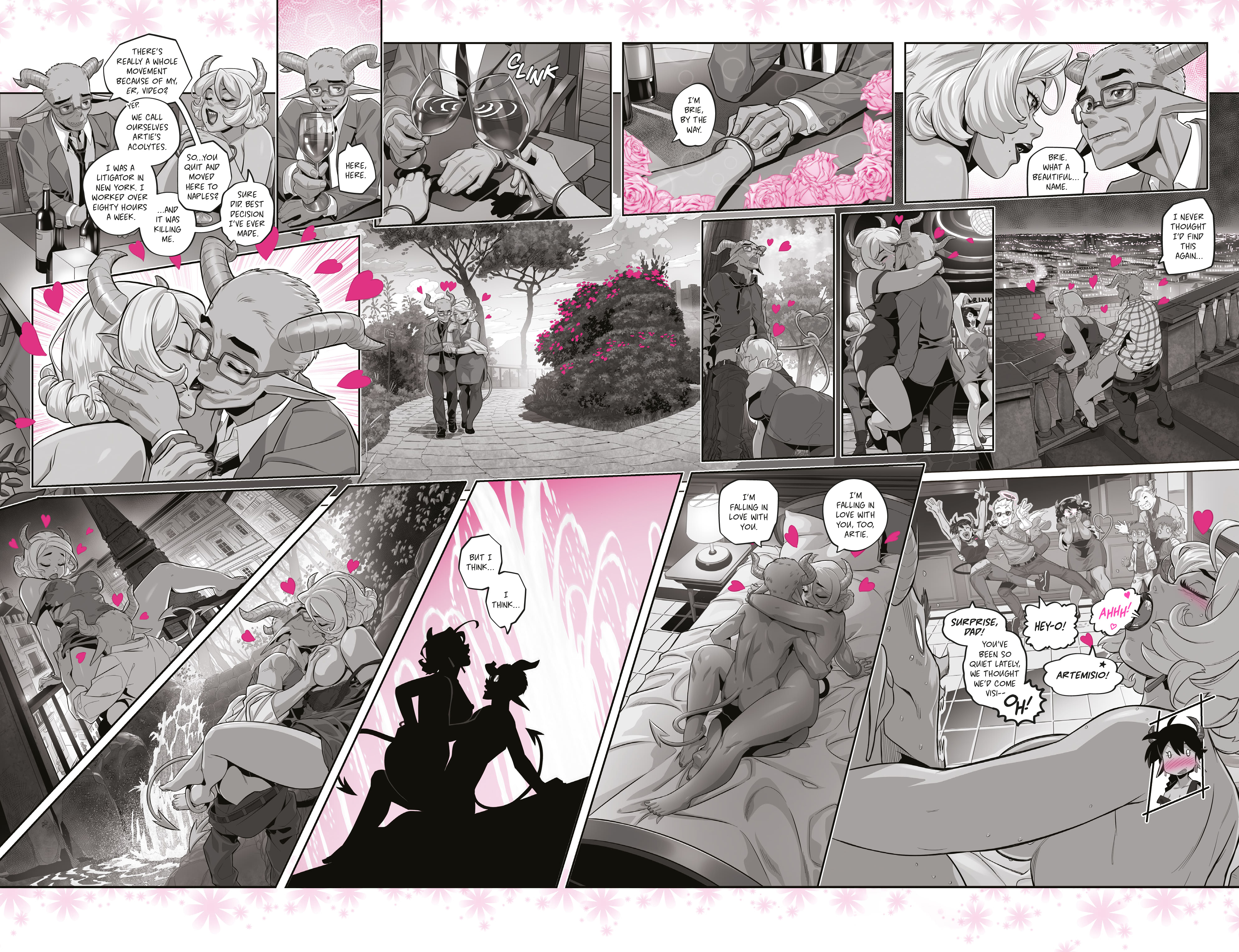 Mirka Andolfo's Sweet Paprika: Black, White, & Pink (2023-) issue 1 - Page 8