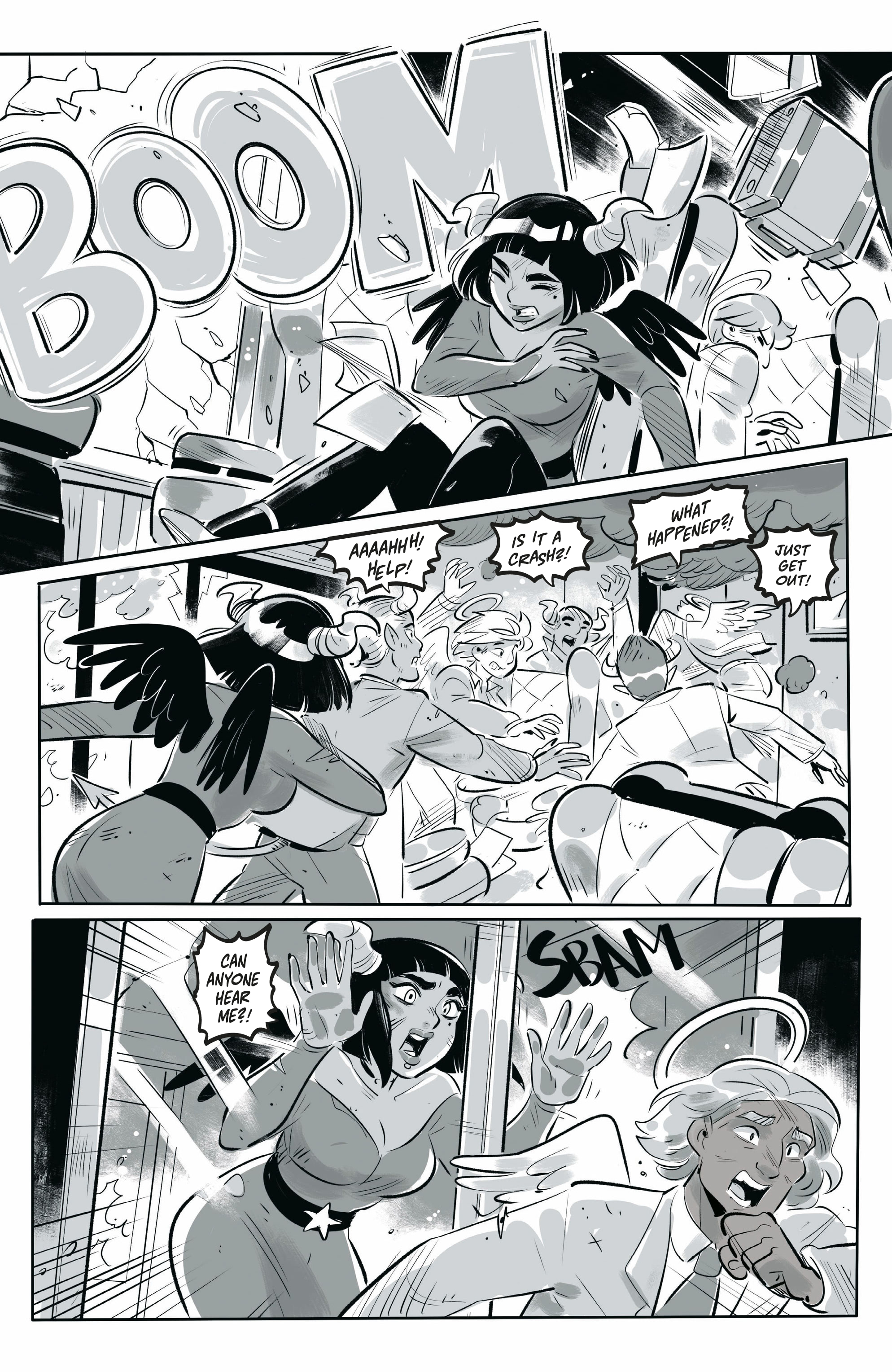 Mirka Andolfo's Sweet Paprika: Black, White, & Pink (2023-) issue 1 - Page 12