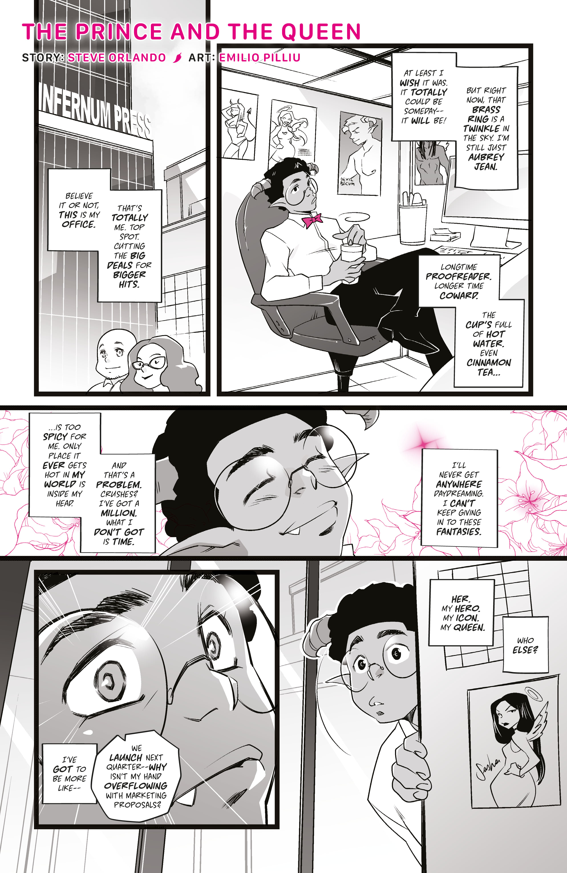 Mirka Andolfo's Sweet Paprika: Black, White, & Pink (2023-) issue 1 - Page 18