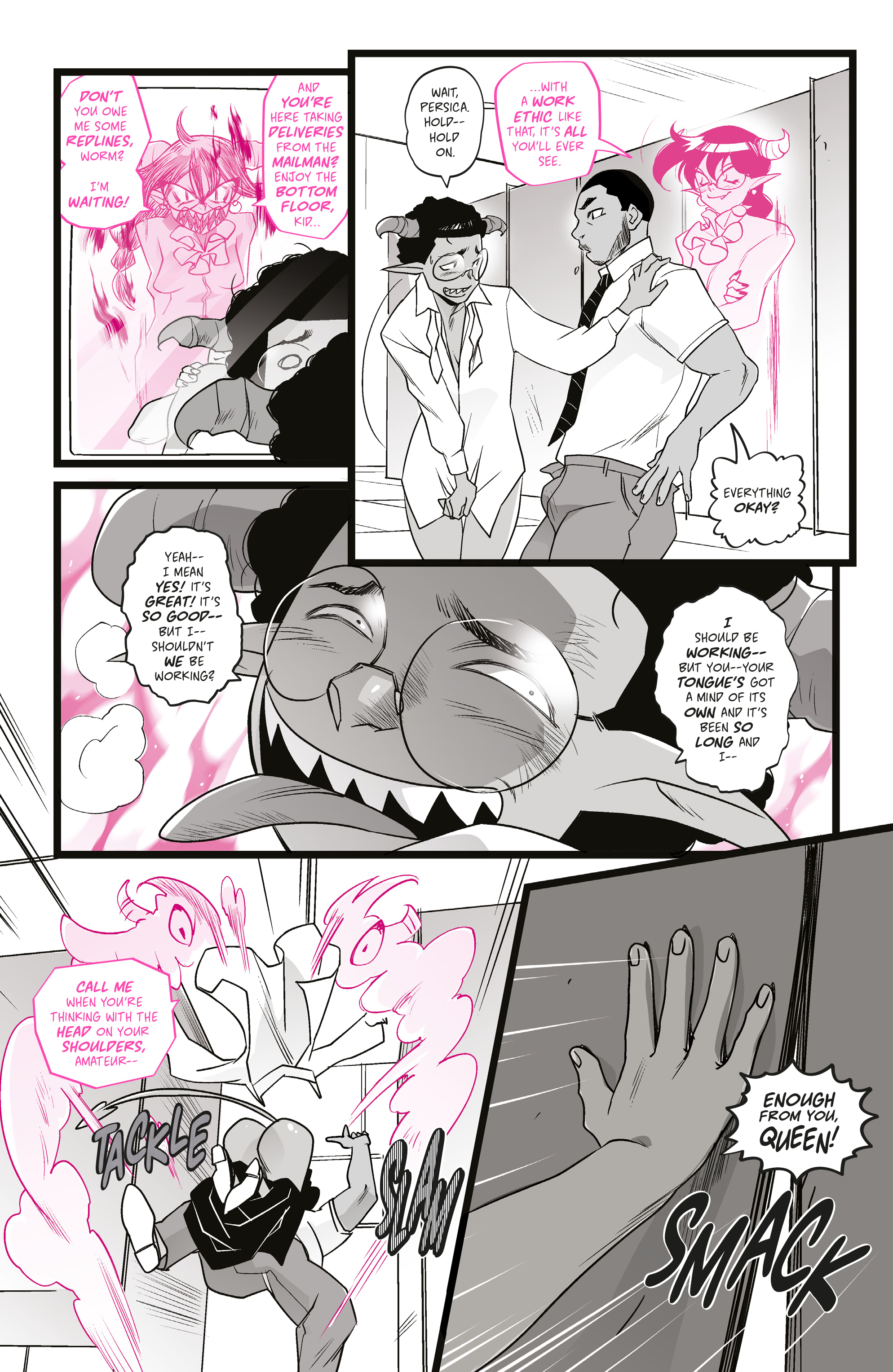 Mirka Andolfo's Sweet Paprika: Black, White, & Pink (2023-) issue 1 - Page 22