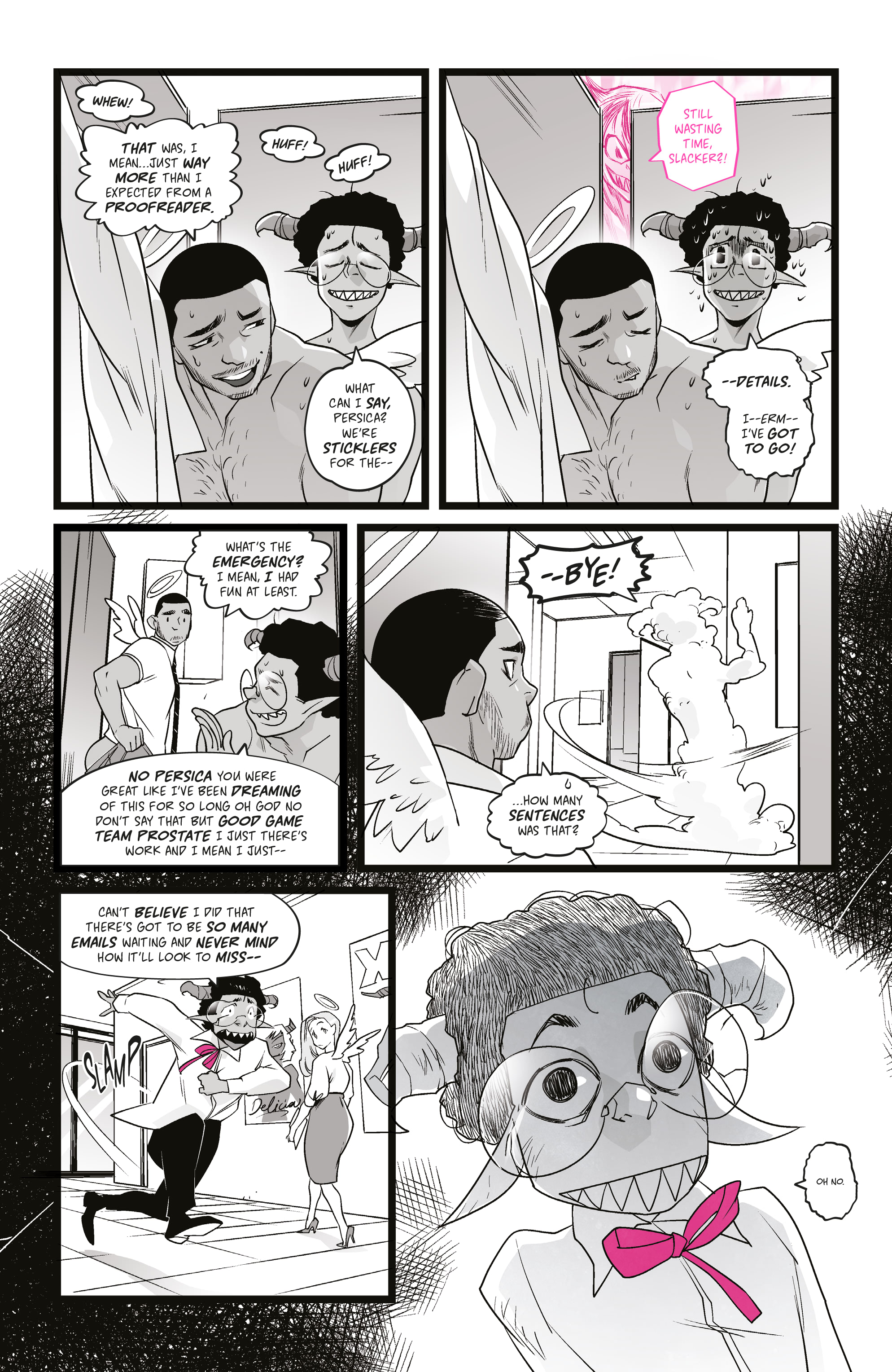 Mirka Andolfo's Sweet Paprika: Black, White, & Pink (2023-) issue 1 - Page 24