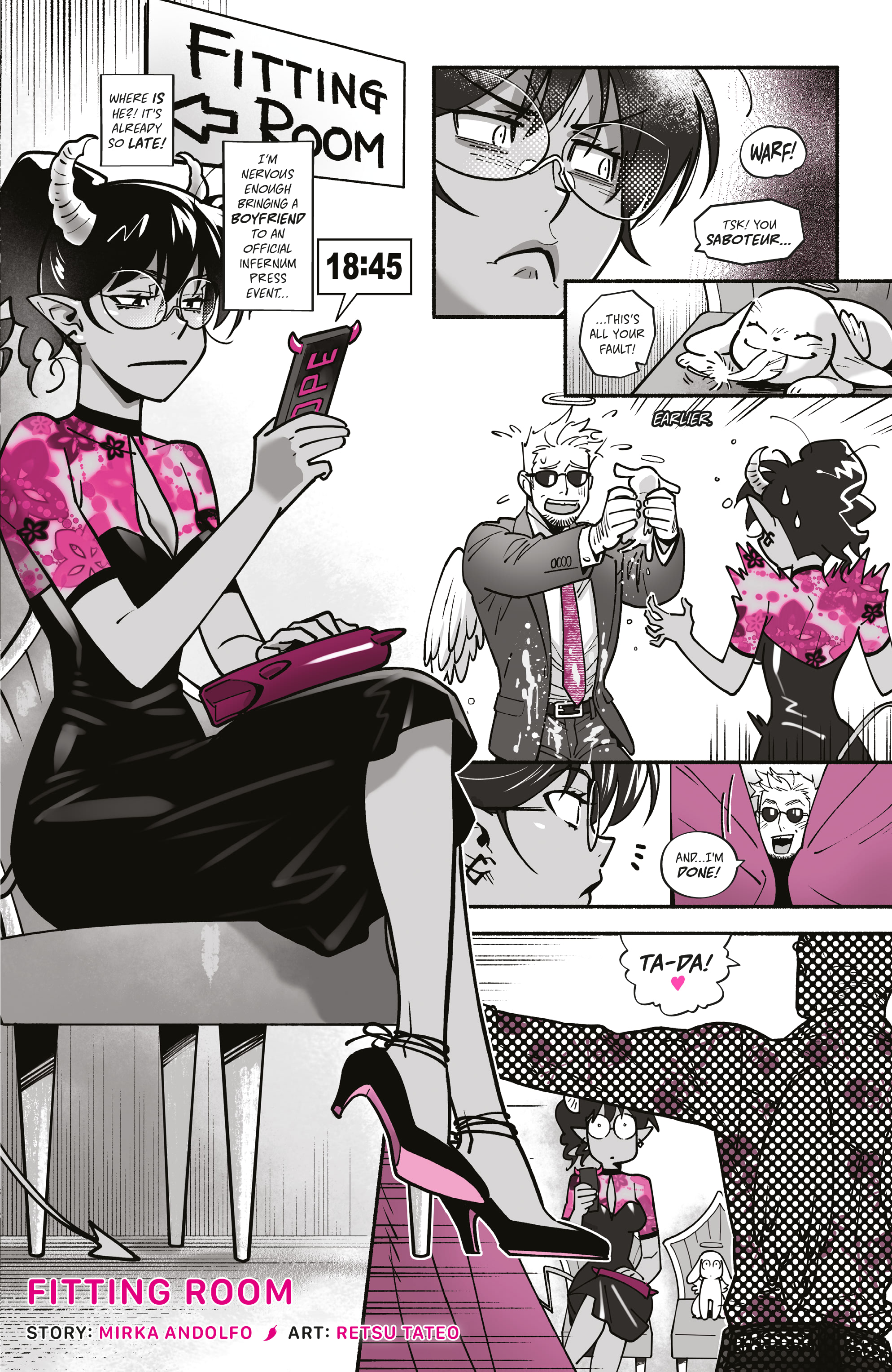 Mirka Andolfo's Sweet Paprika: Black, White, & Pink (2023-) issue 1 - Page 38