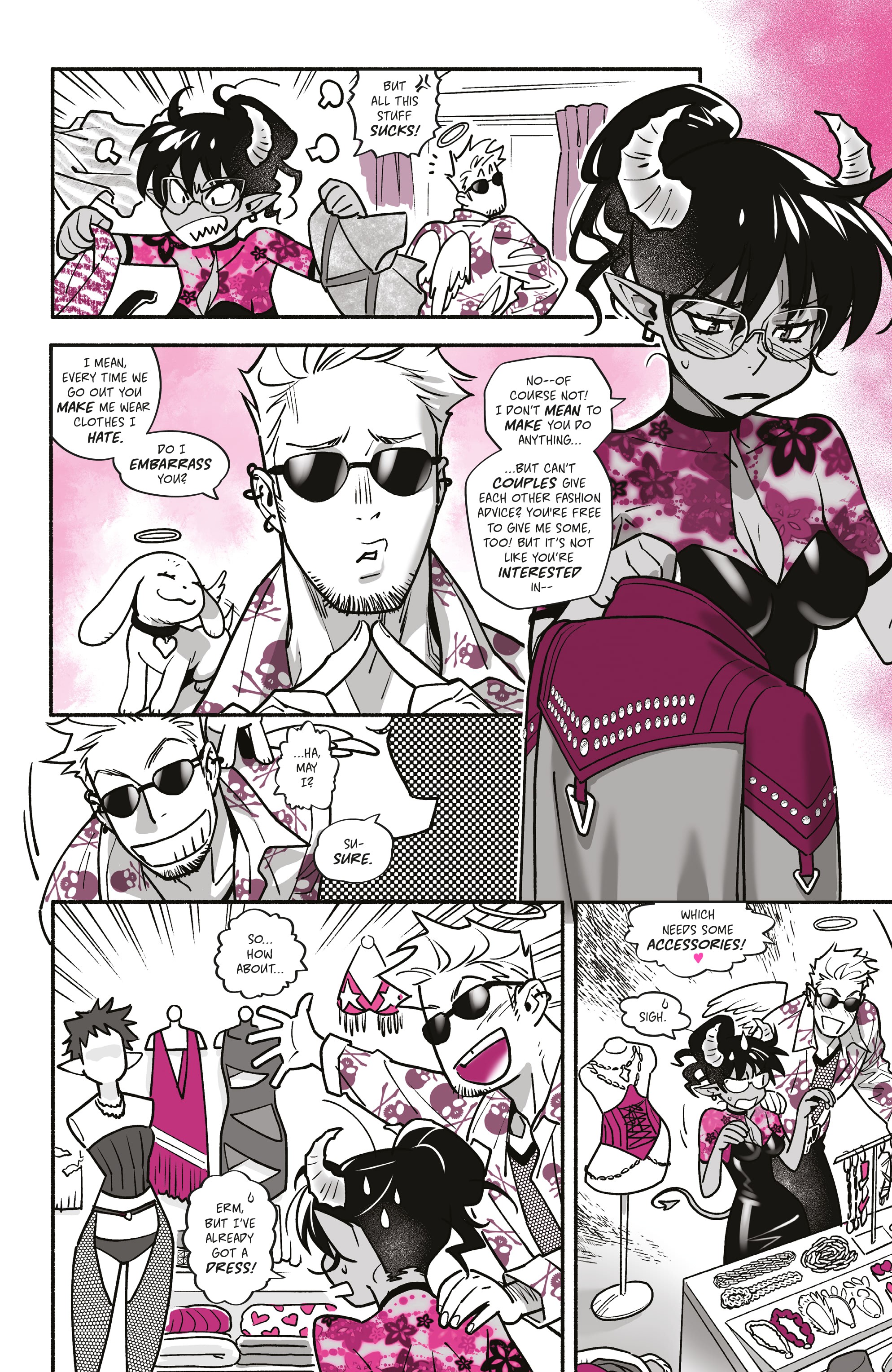 Mirka Andolfo's Sweet Paprika: Black, White, & Pink (2023-) issue 1 - Page 40