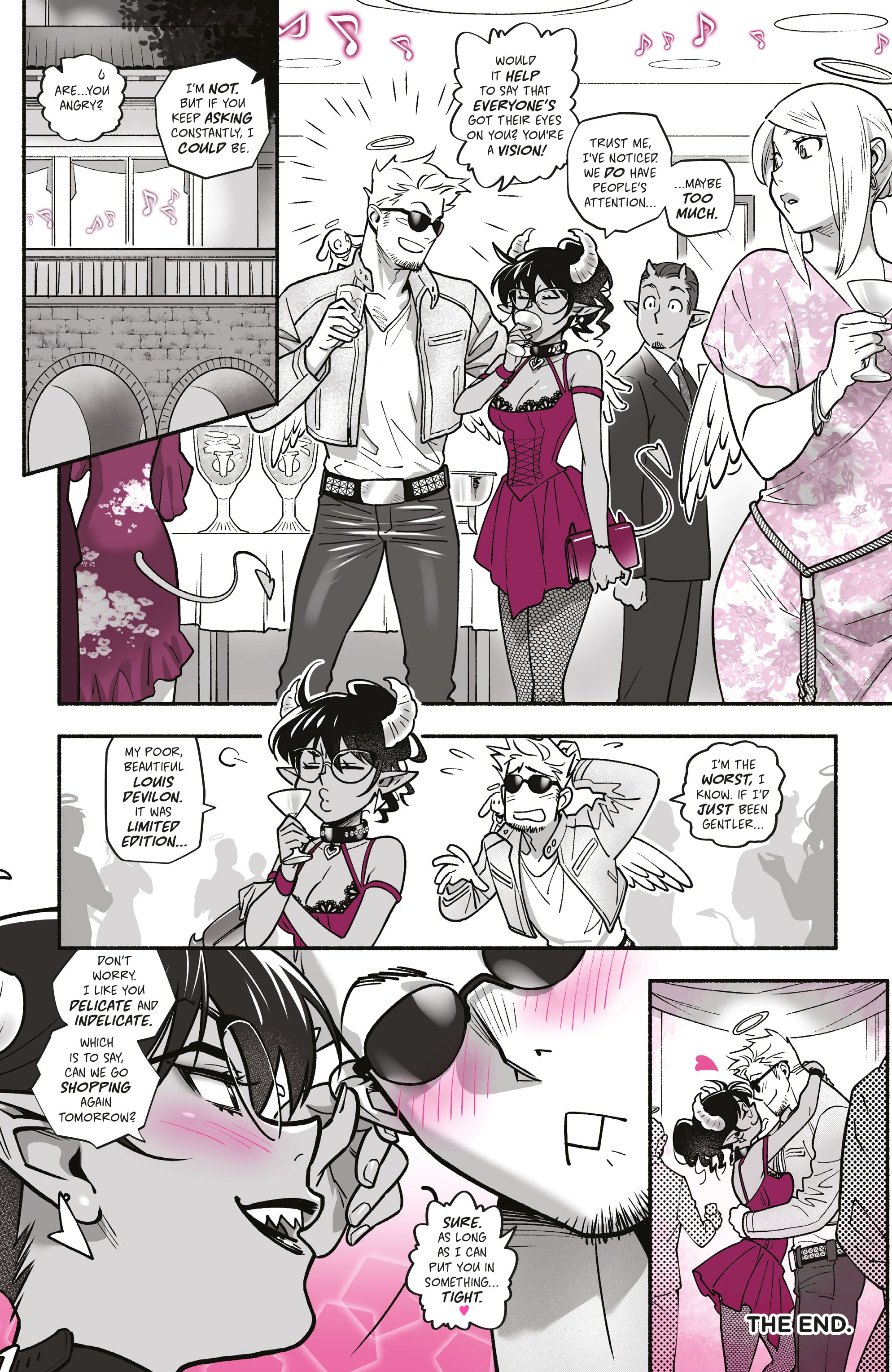 Mirka Andolfo's Sweet Paprika: Black, White, & Pink (2023-) issue 1 - Page 45