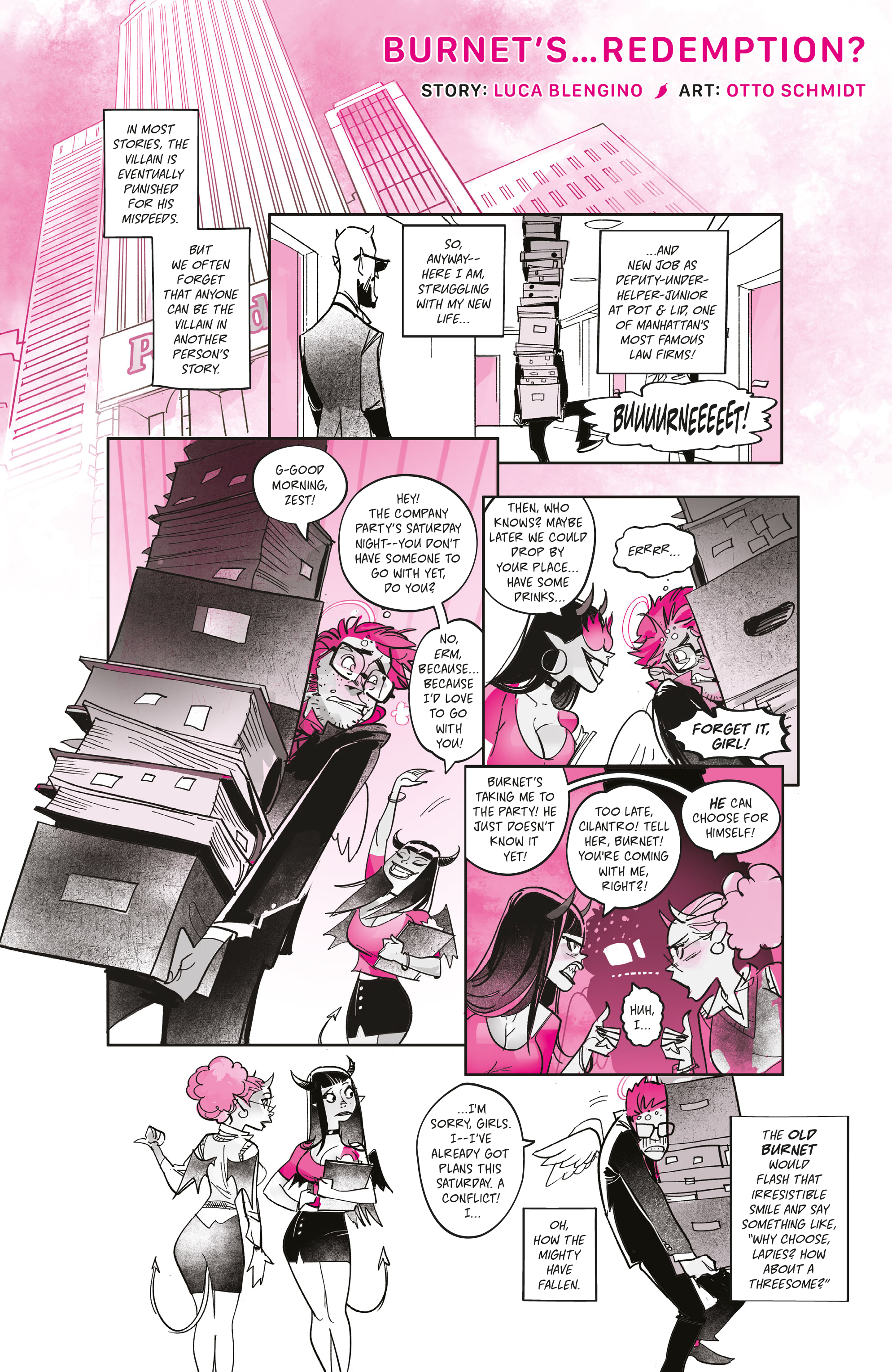 Mirka Andolfo's Sweet Paprika: Black, White, & Pink (2023-) issue 1 - Page 46