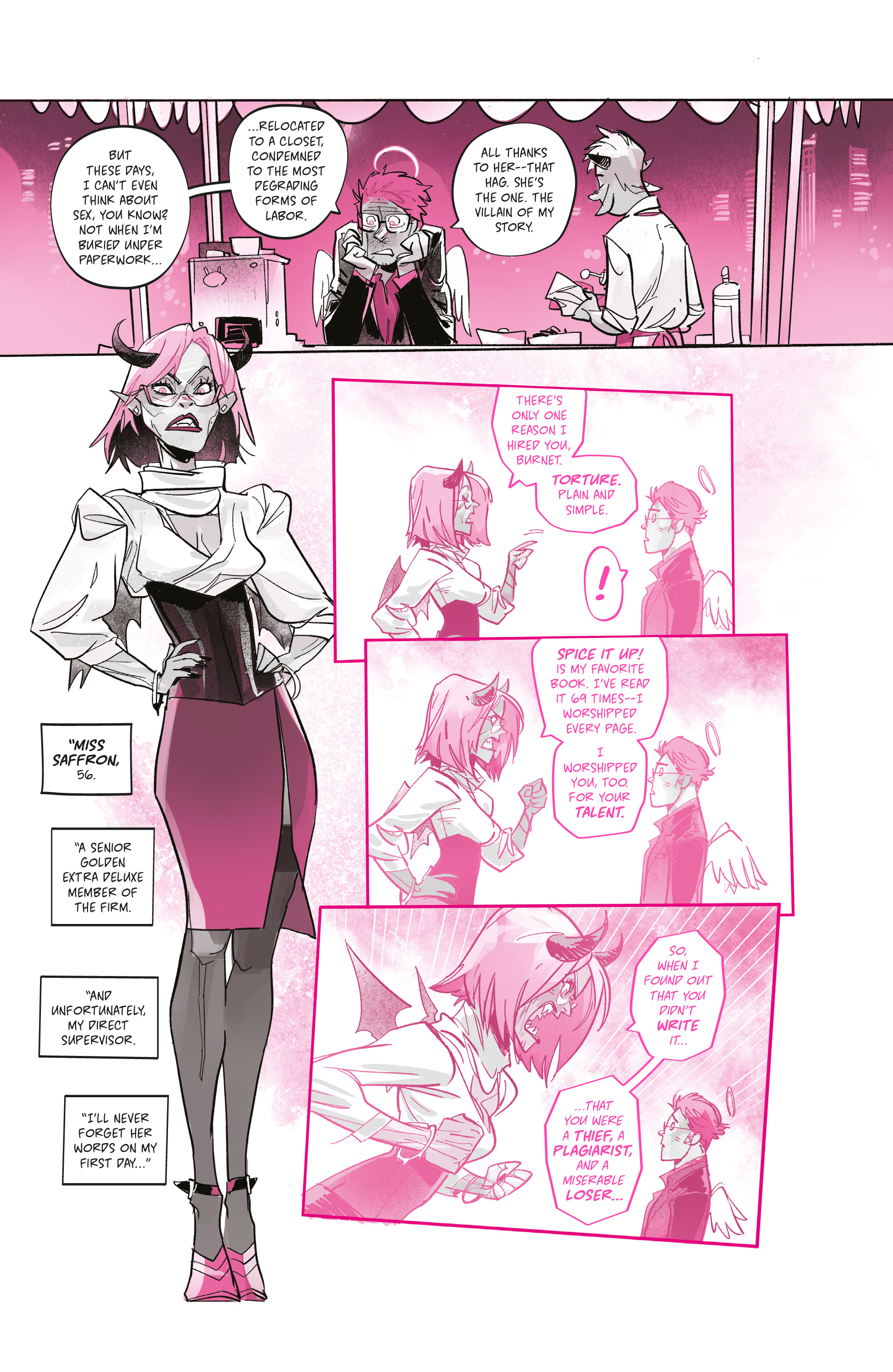 Mirka Andolfo's Sweet Paprika: Black, White, & Pink (2023-) issue 1 - Page 47