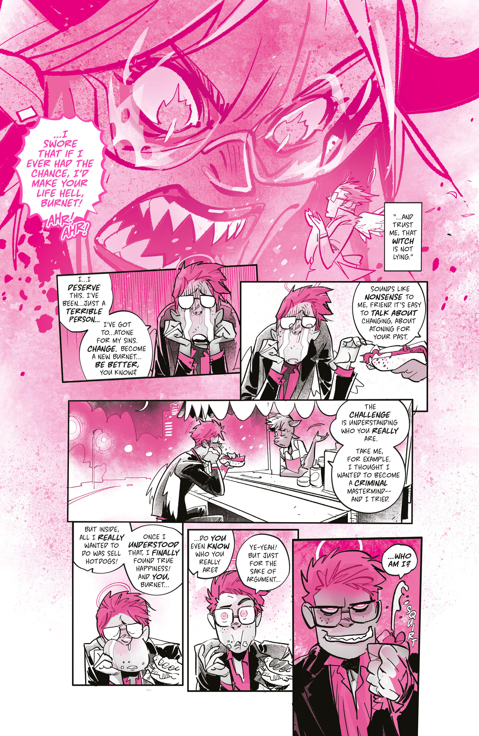 Mirka Andolfo's Sweet Paprika: Black, White, & Pink (2023-) issue 1 - Page 48