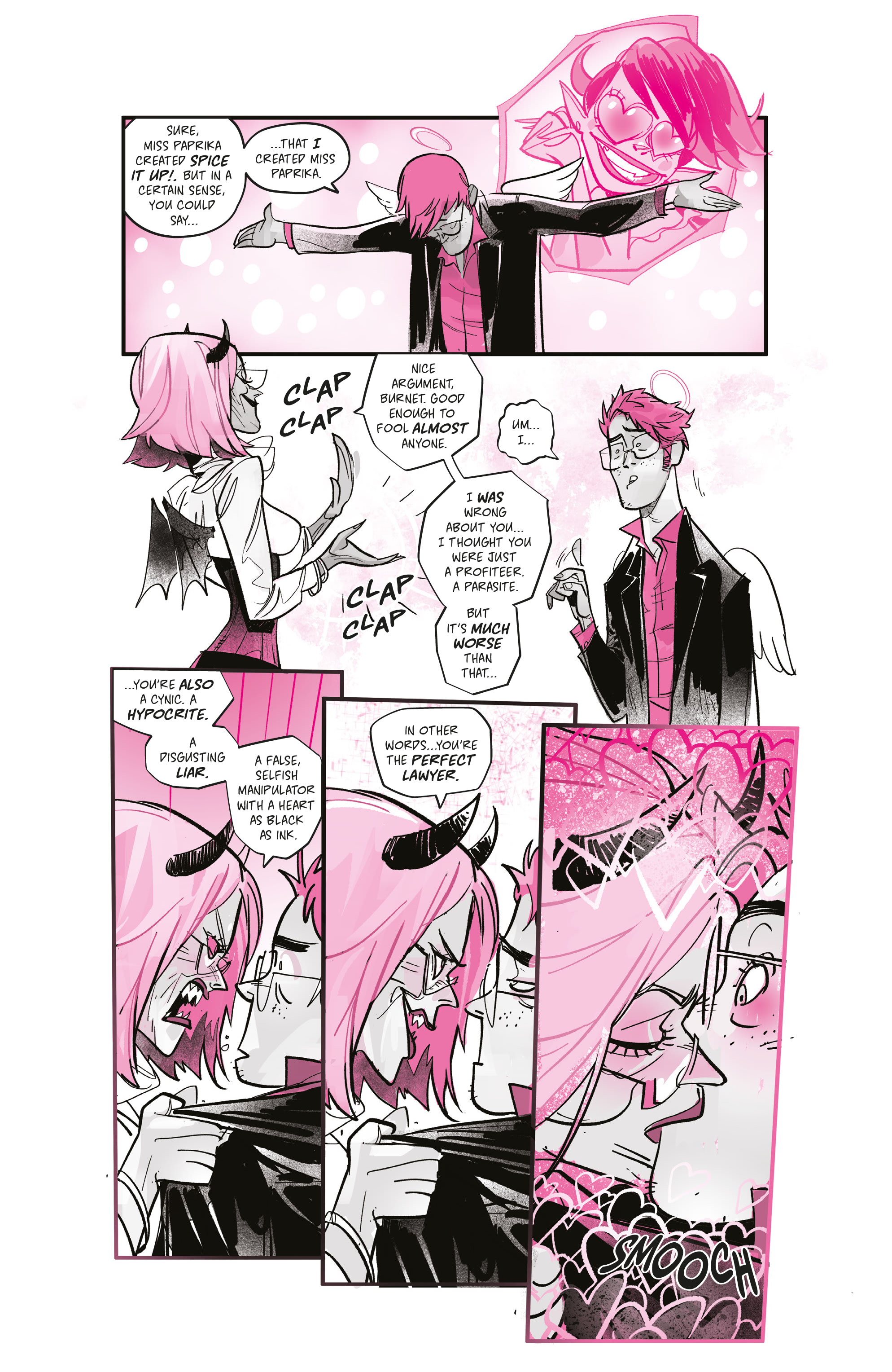 Mirka Andolfo's Sweet Paprika: Black, White, & Pink (2023-) issue 1 - Page 50