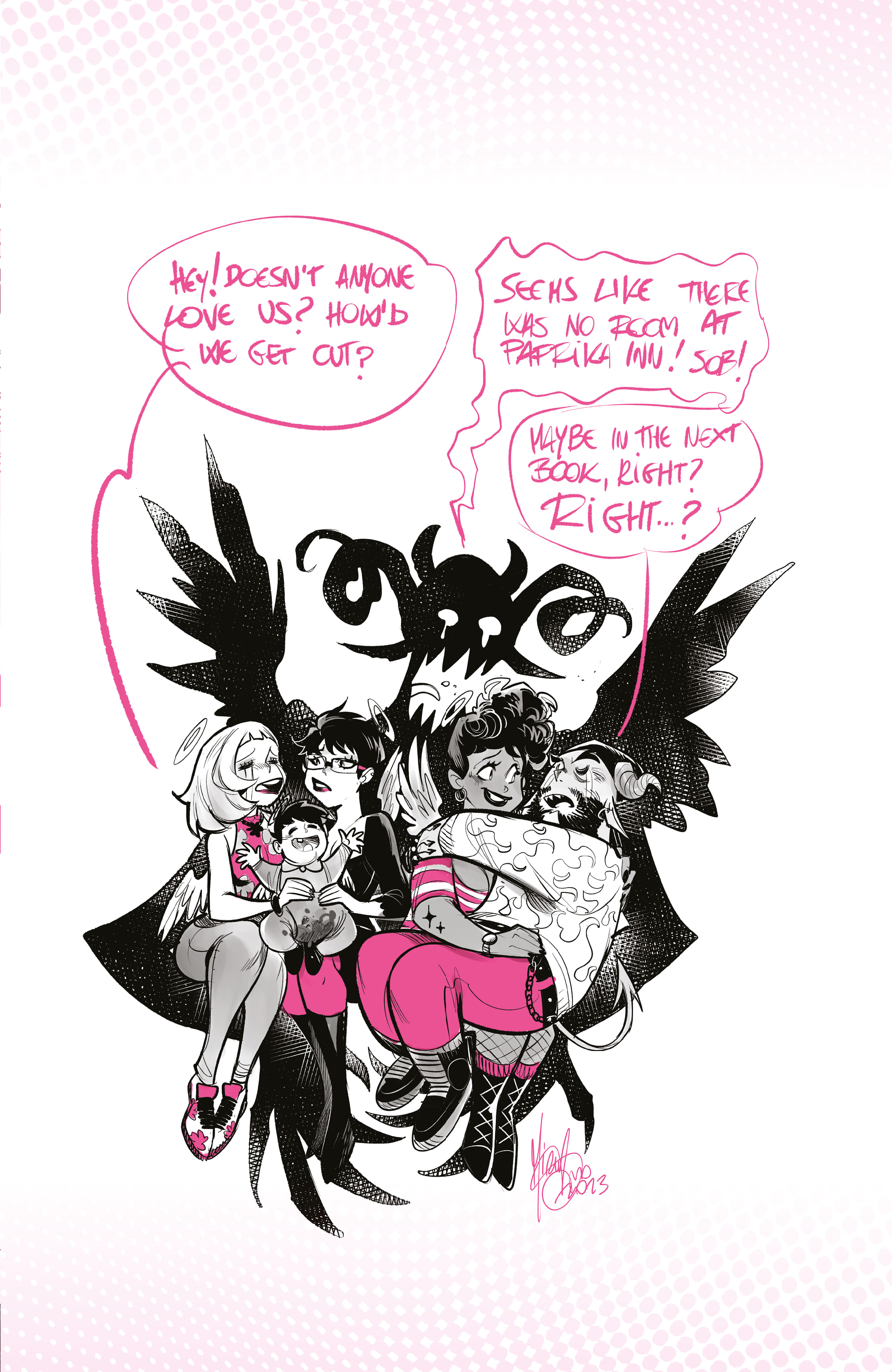 Mirka Andolfo's Sweet Paprika: Black, White, & Pink (2023-) issue 1 - Page 52