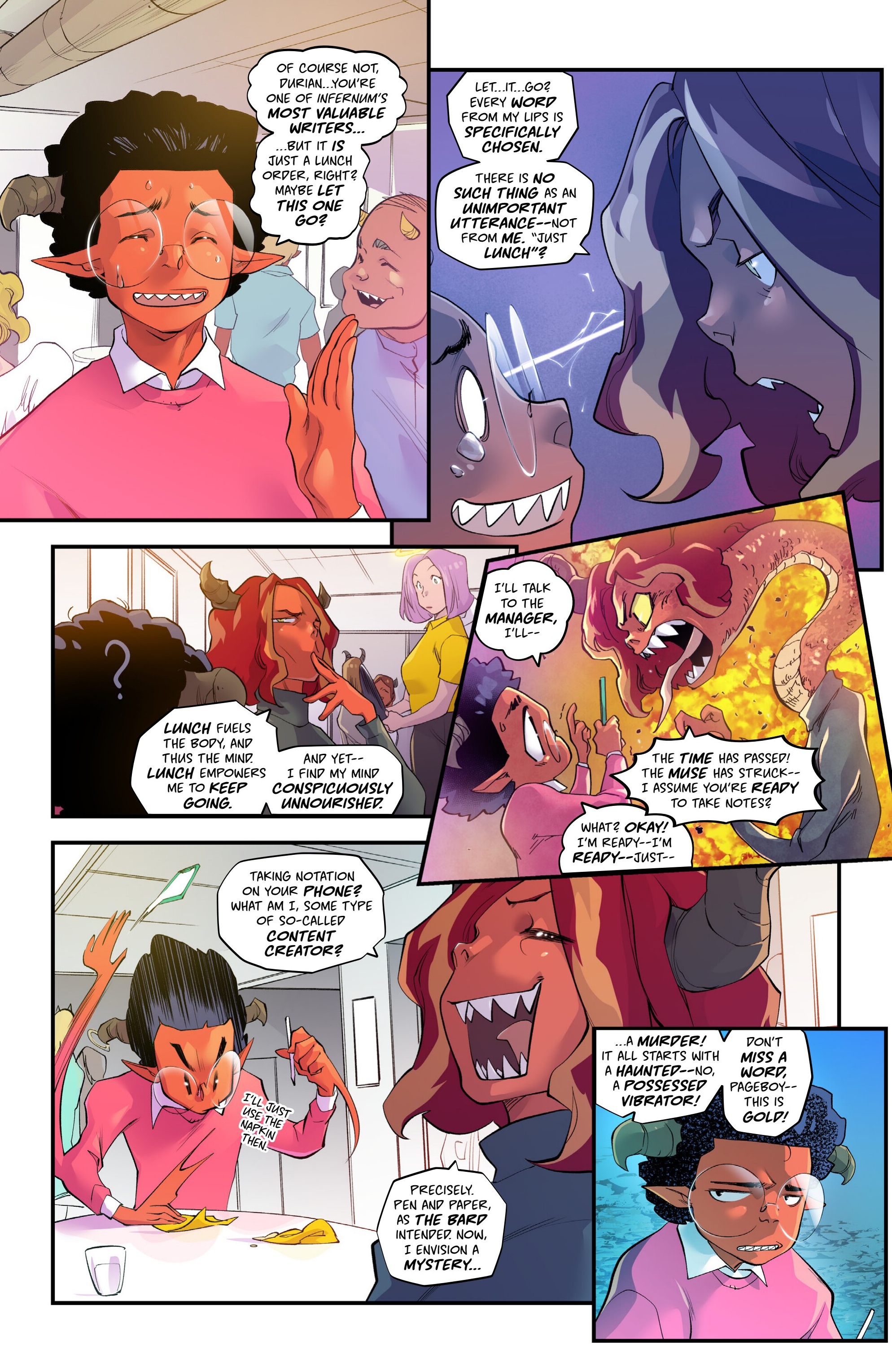 Mirka Andolfo's Sweet Paprika: Open for Business (2024-): Chapter 2 - Page 9
