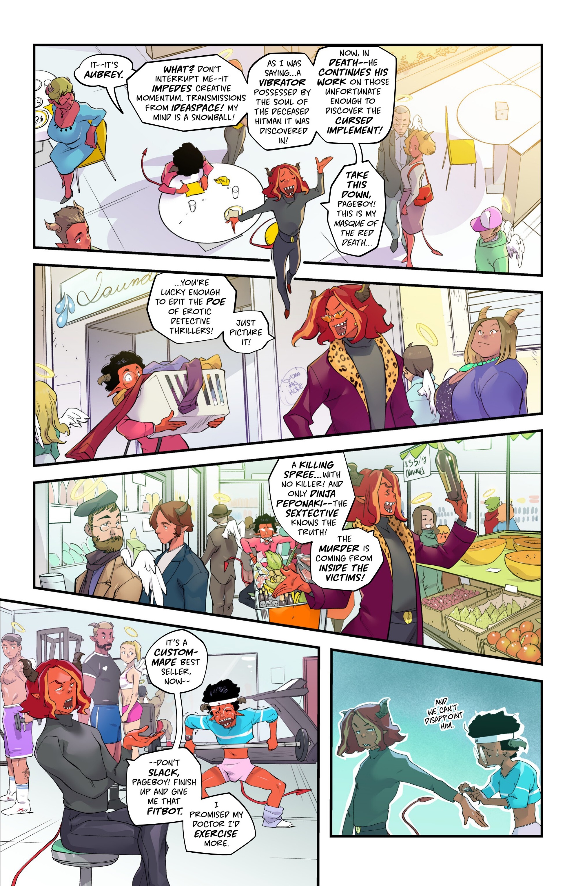 Mirka Andolfo's Sweet Paprika: Open for Business (2024-): Chapter 2 - Page 10