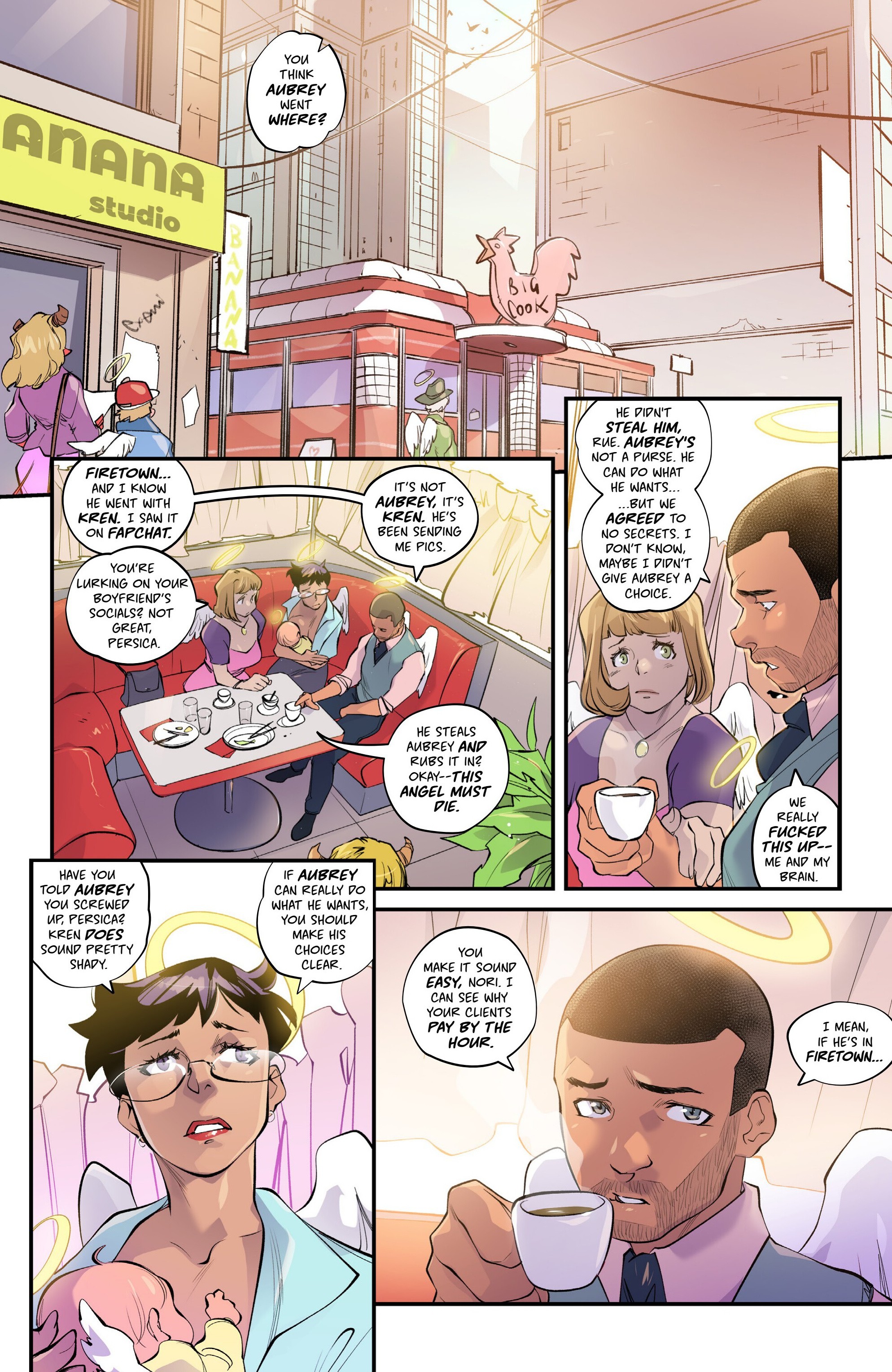 Mirka Andolfo's Sweet Paprika: Open for Business (2024-): Chapter 5 - Page 4